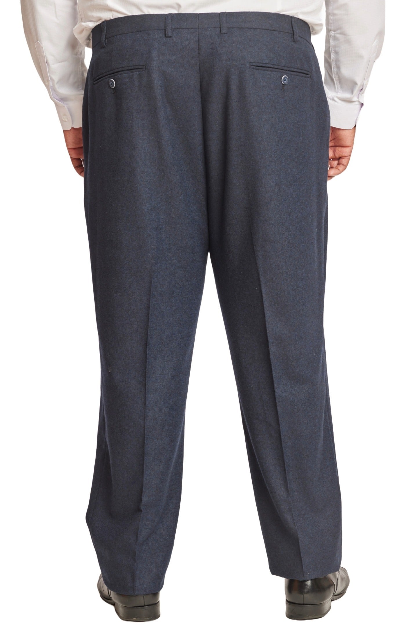 Big & Tall Downing Pants - Deep Navy Herringbone