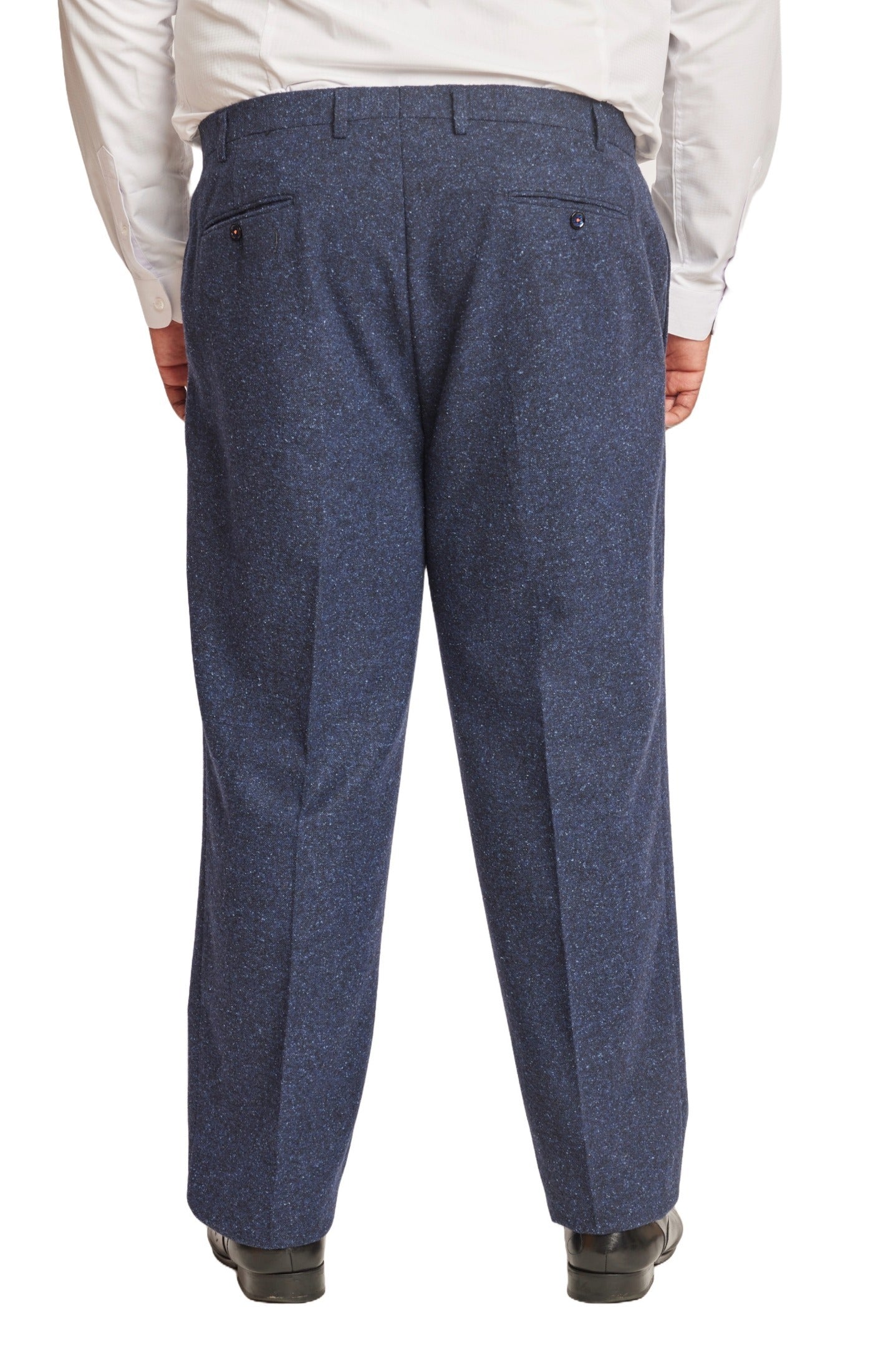 Big & Tall Downing Pants - Blue Speckle