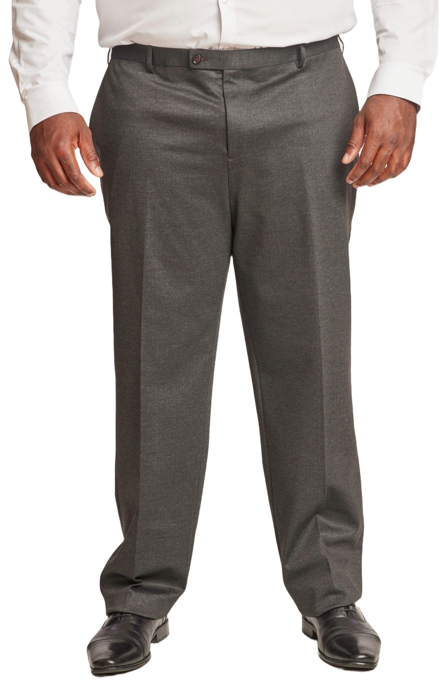 Big & Tall Downing Pants - Charcoal Knit