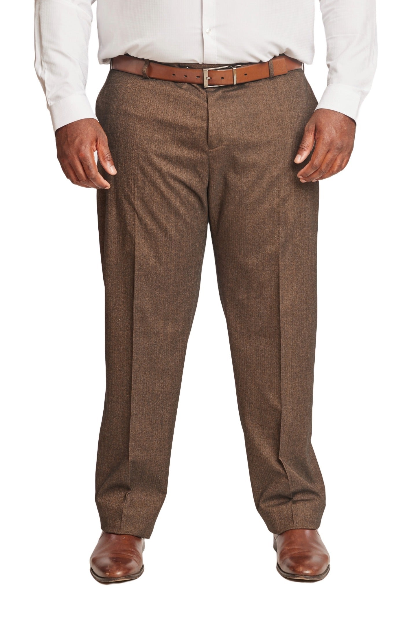 Big & Tall Downing Pants - Coco Herringbone