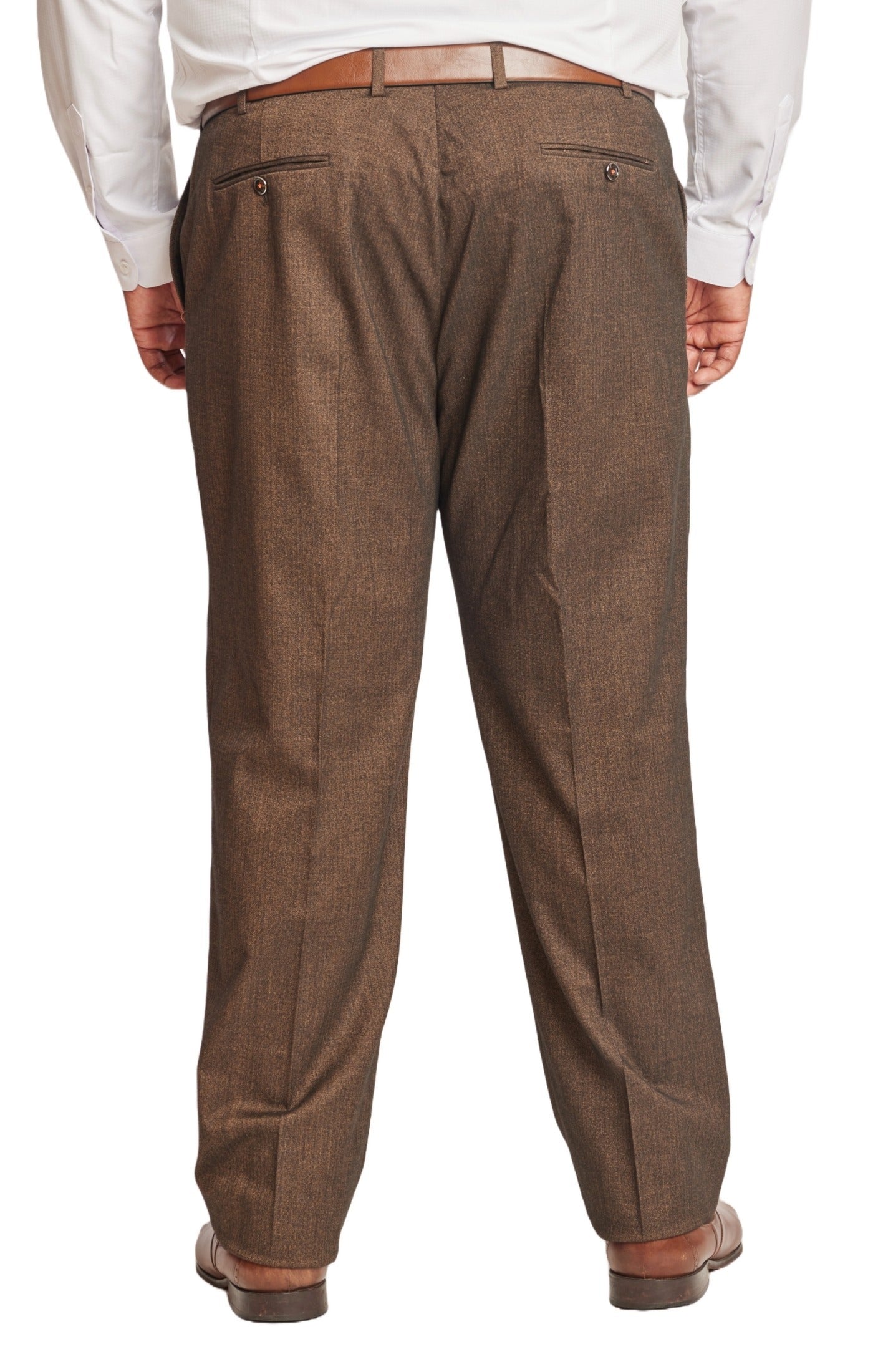 Big & Tall Downing Pants - Coco Herringbone