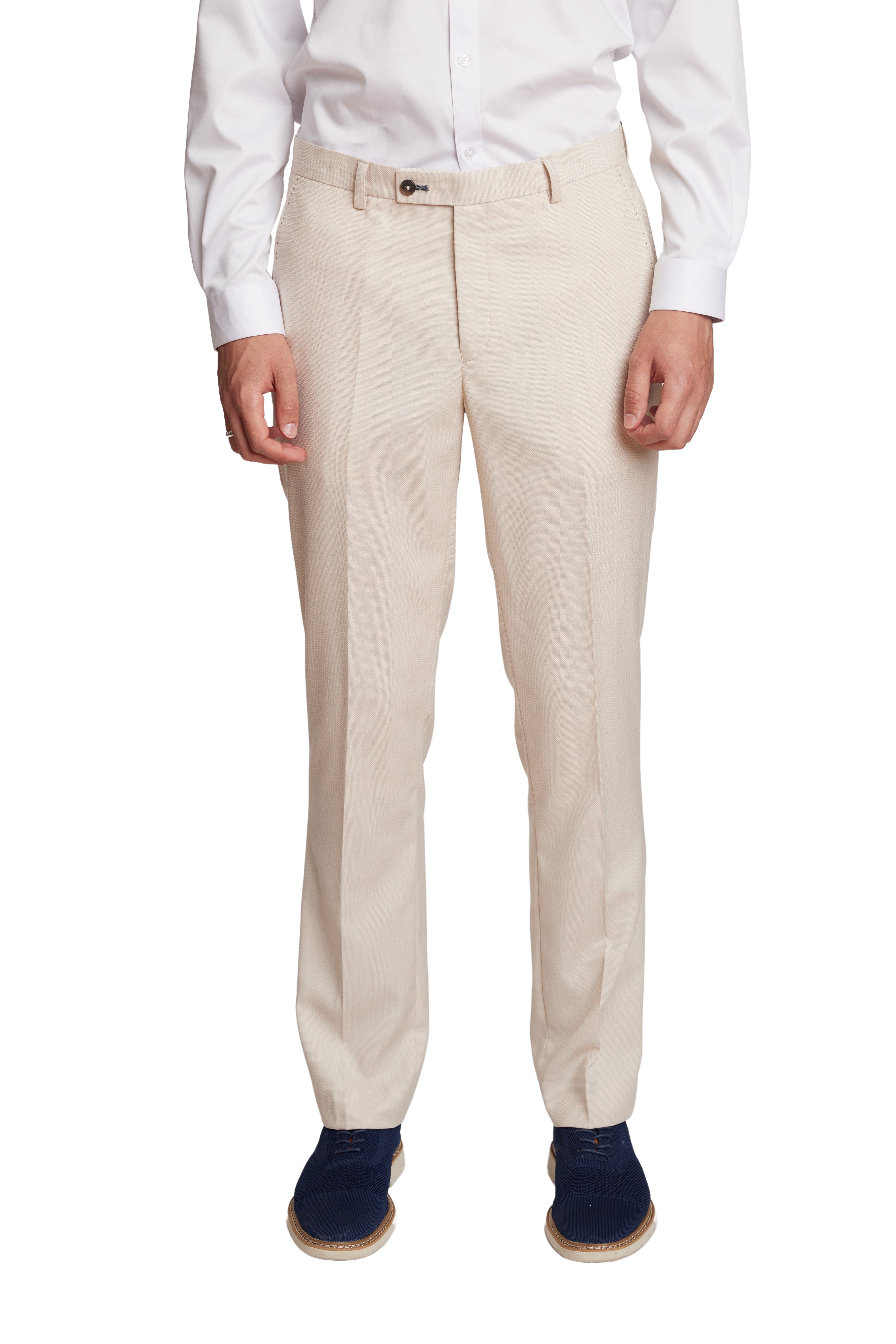 Big & Tall Downing Pants - Silken Cream