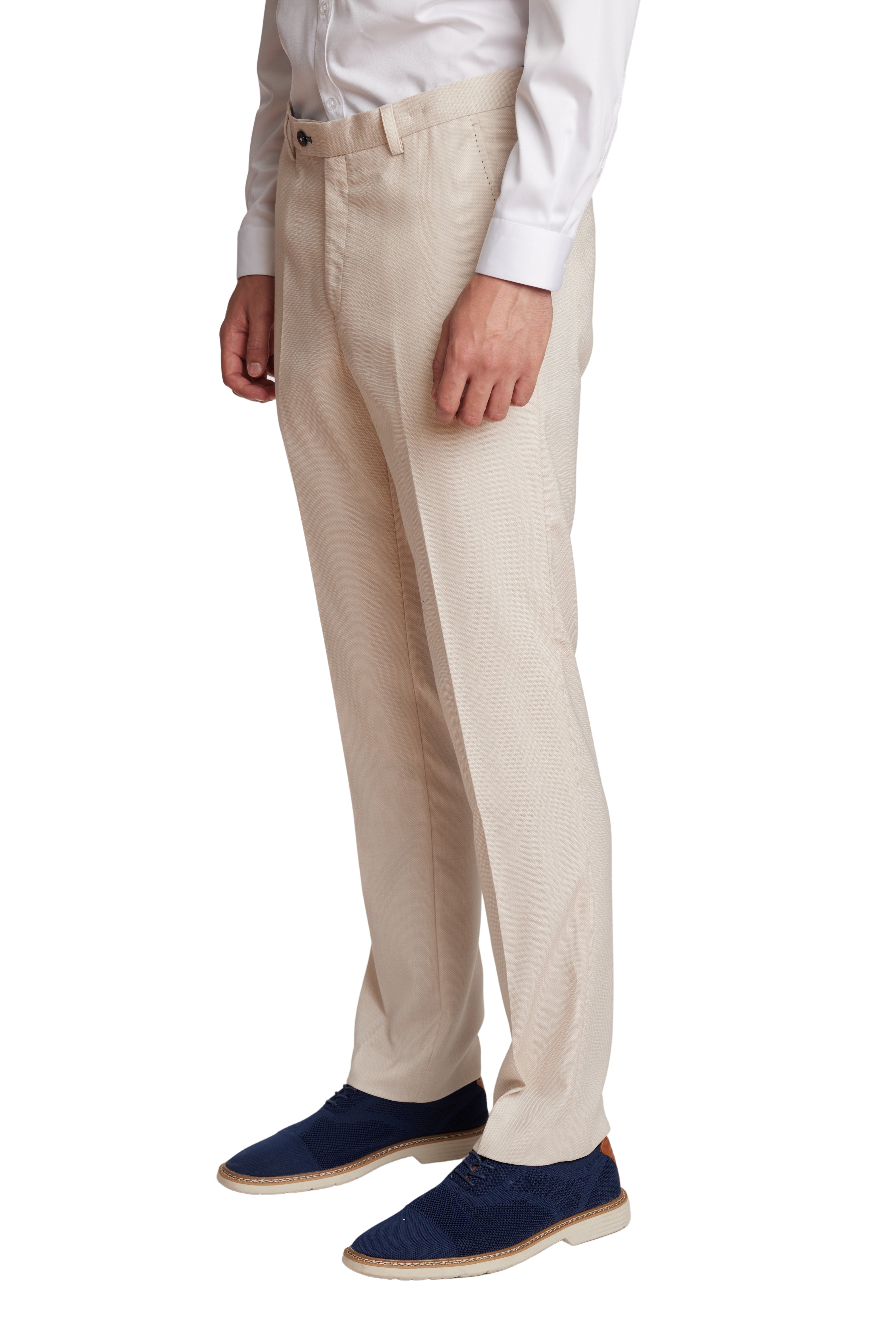 Big & Tall Downing Pants - Silken Cream