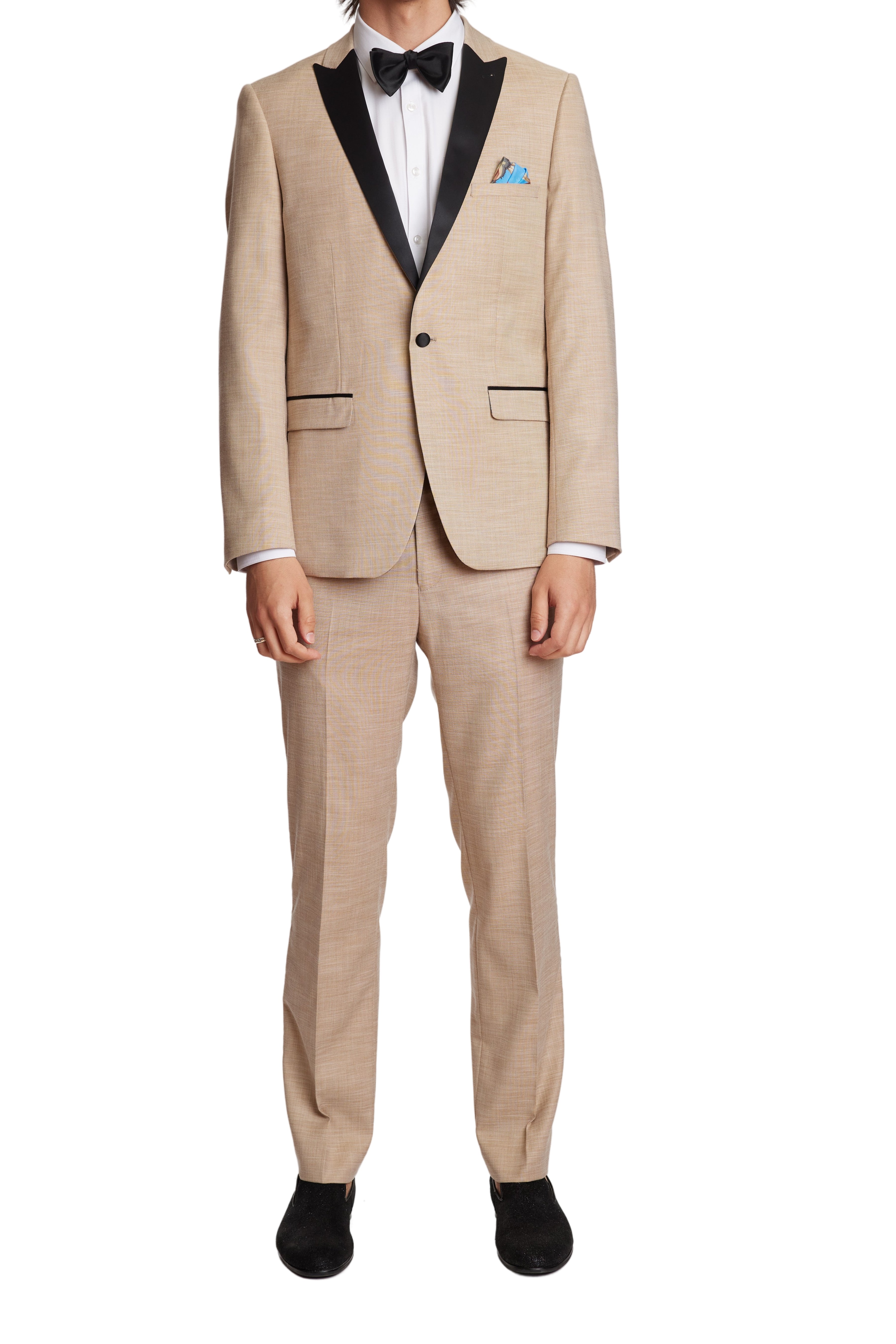 Grosvenor Peak Tux Jacket - slim - Camel Shark