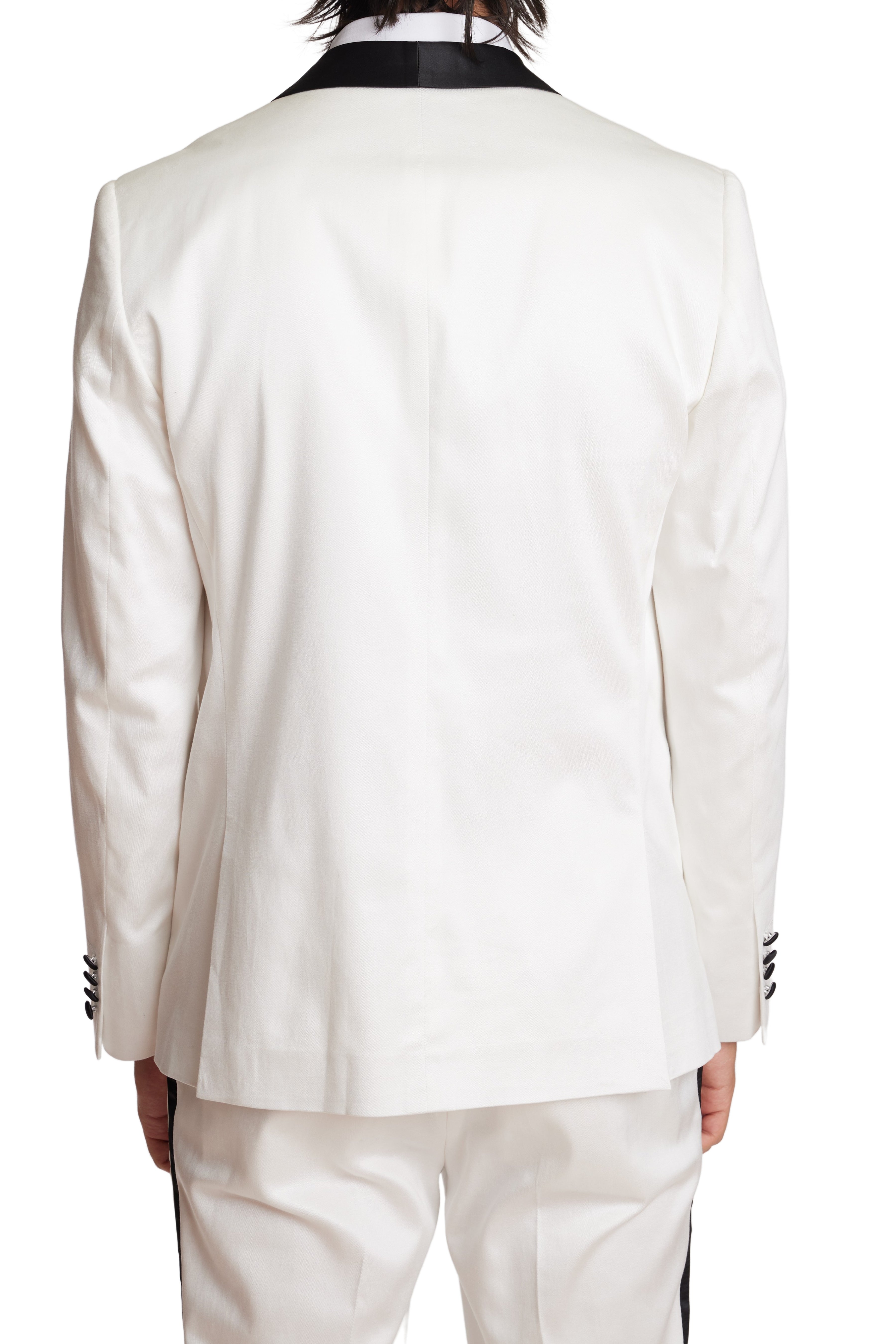 Regent Shawl Tux Jacket  - slim - Soft White