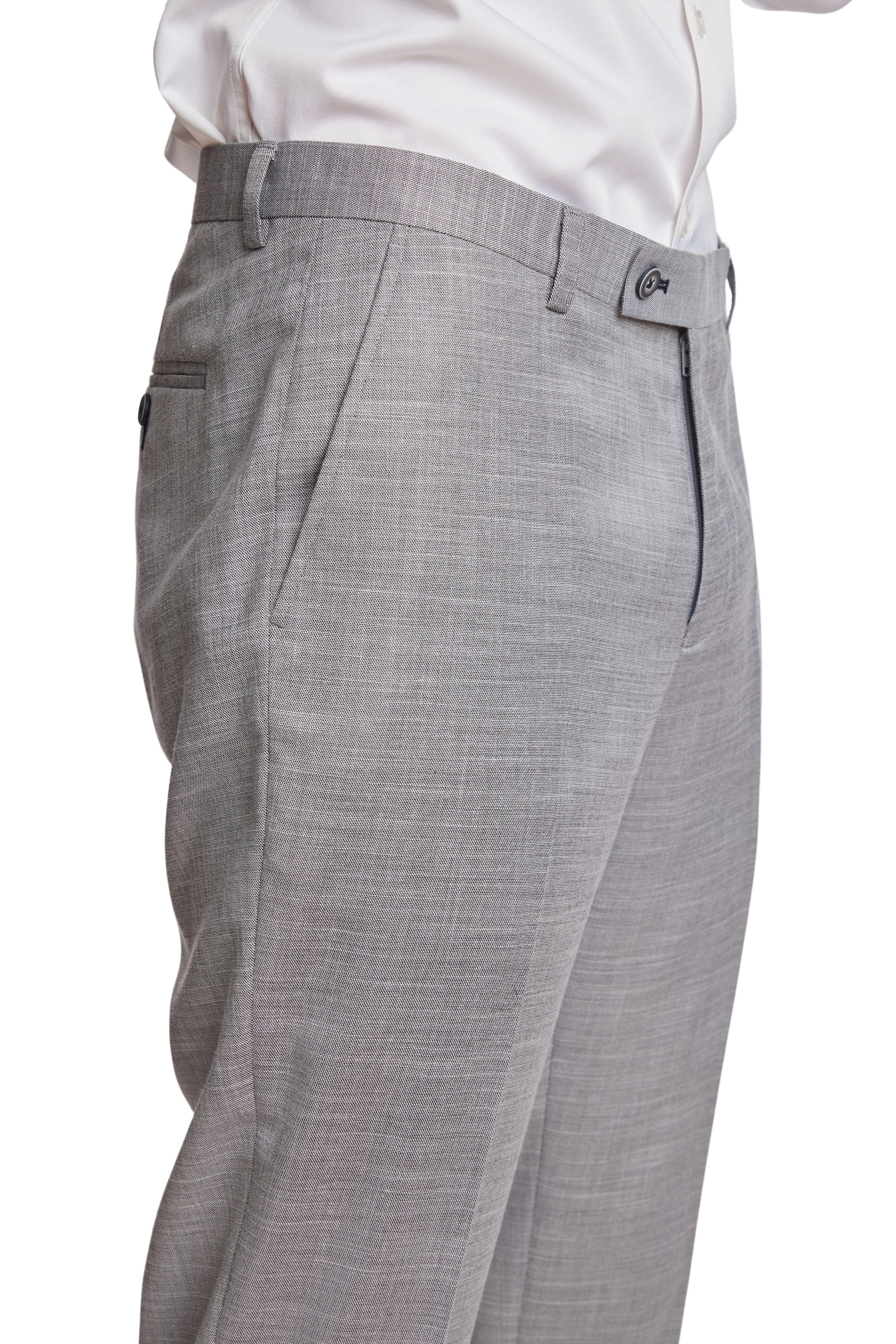 Big & Tall Downing Pants - Light Grey Shark