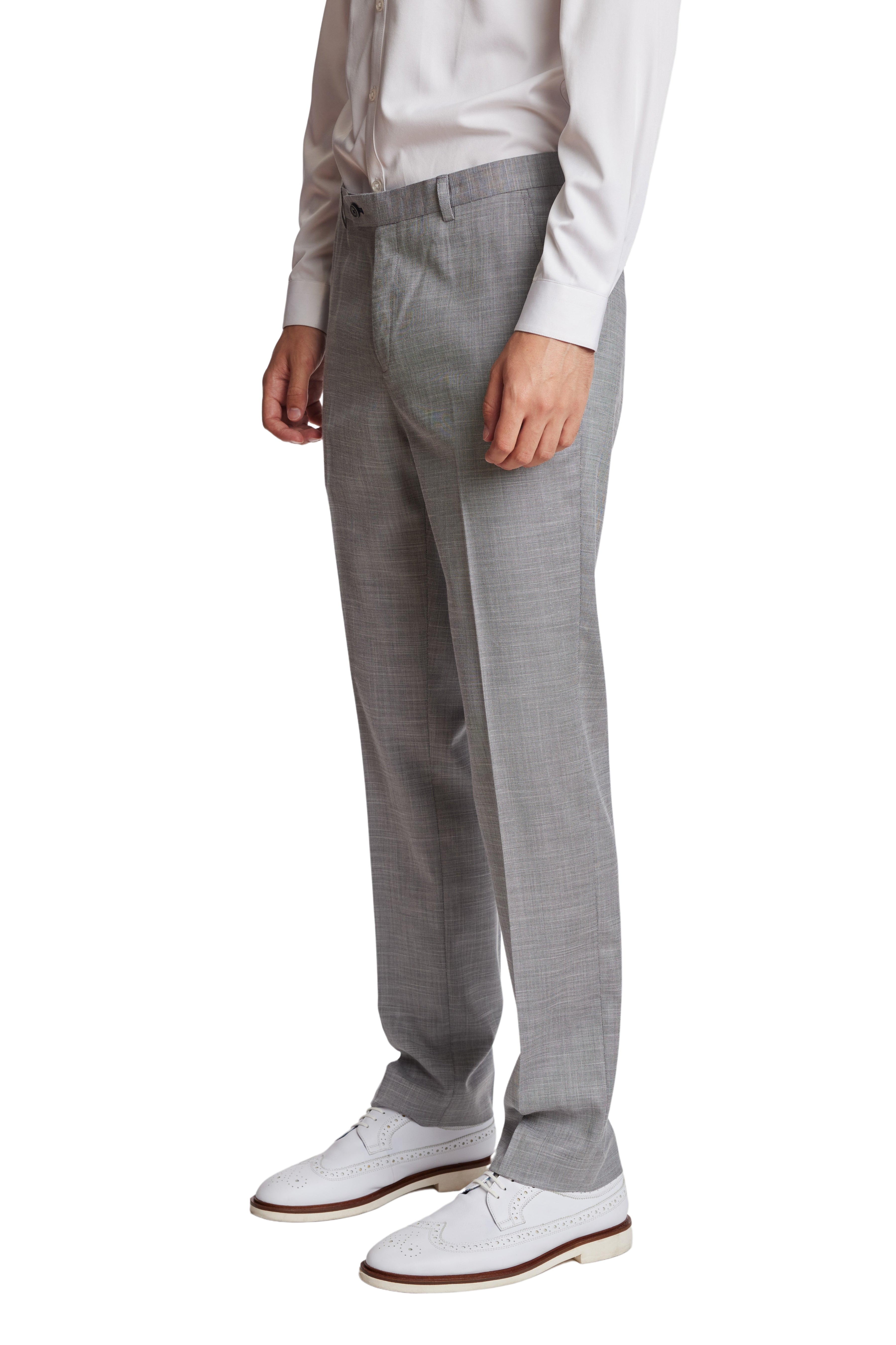 Modern Fit - Downing Pants - Light Grey Shark