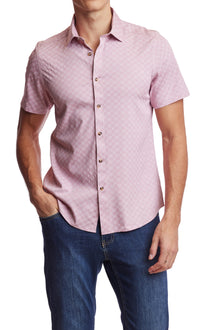  Sawyer S/S Shirt - Pink White