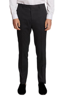  Sloane Tux Pants - slim - Black & White Dots