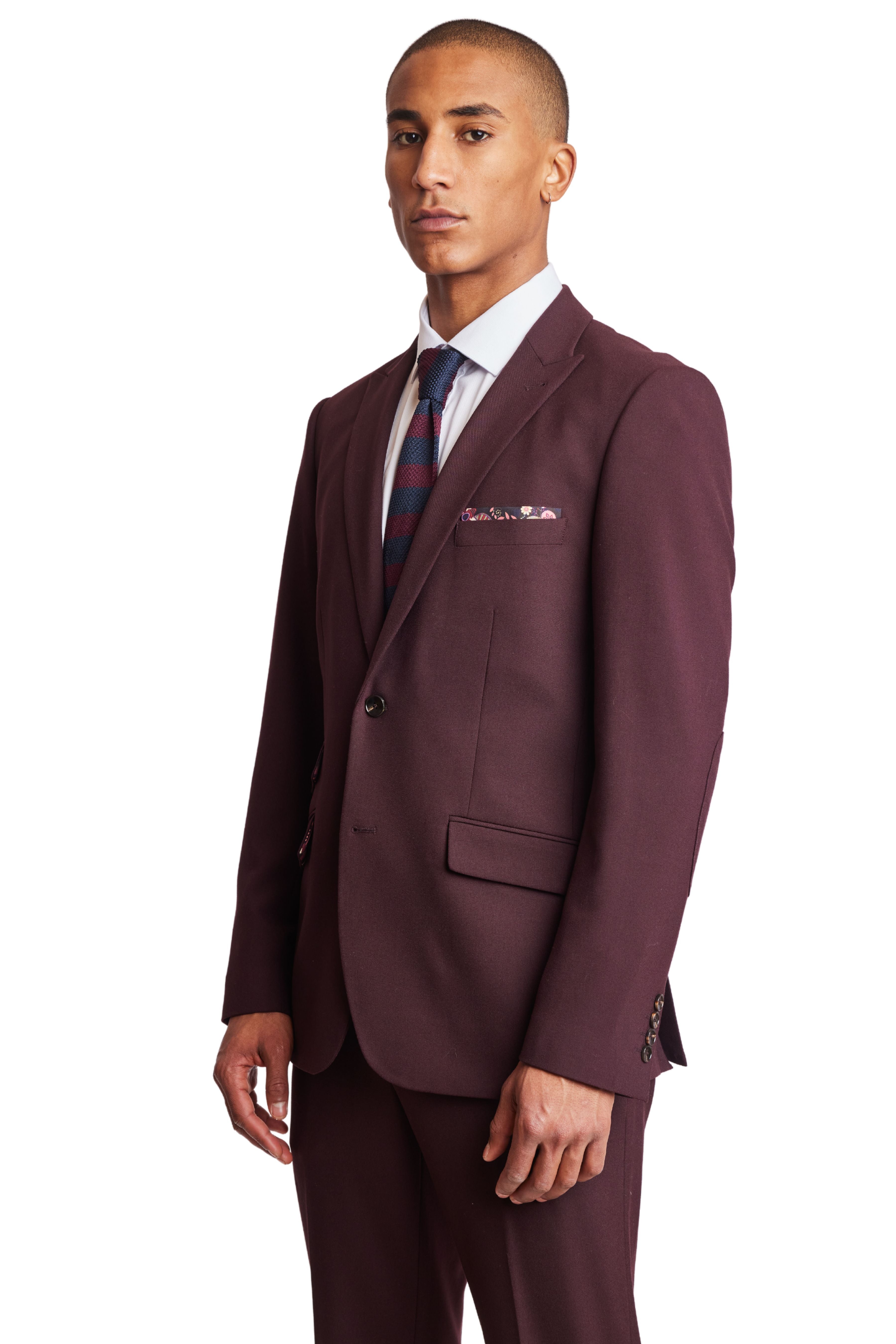 Ashton Peak Jacket - slim - Winter Wine