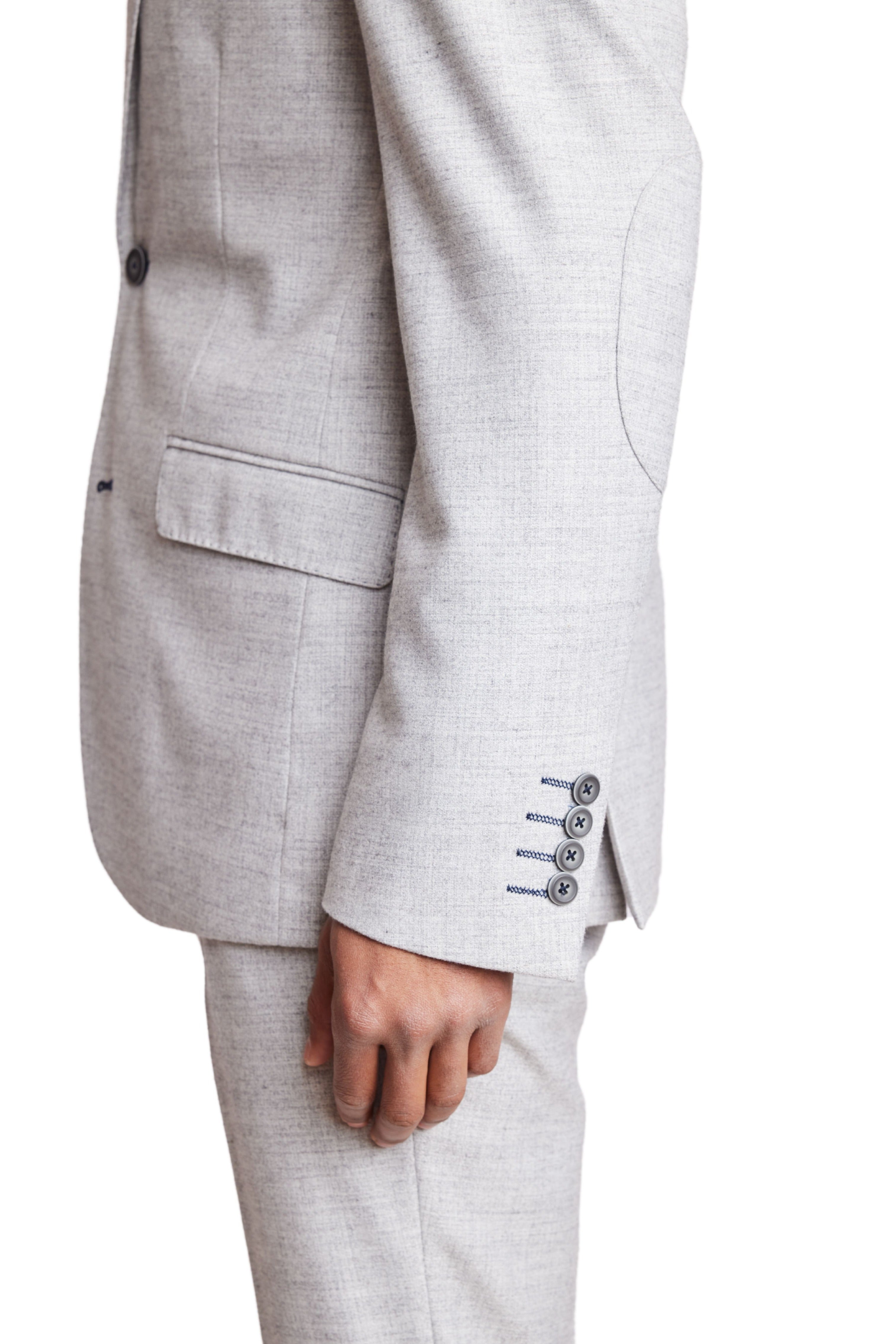 Ashton Peak Jacket - slim - Lt Winter Grey