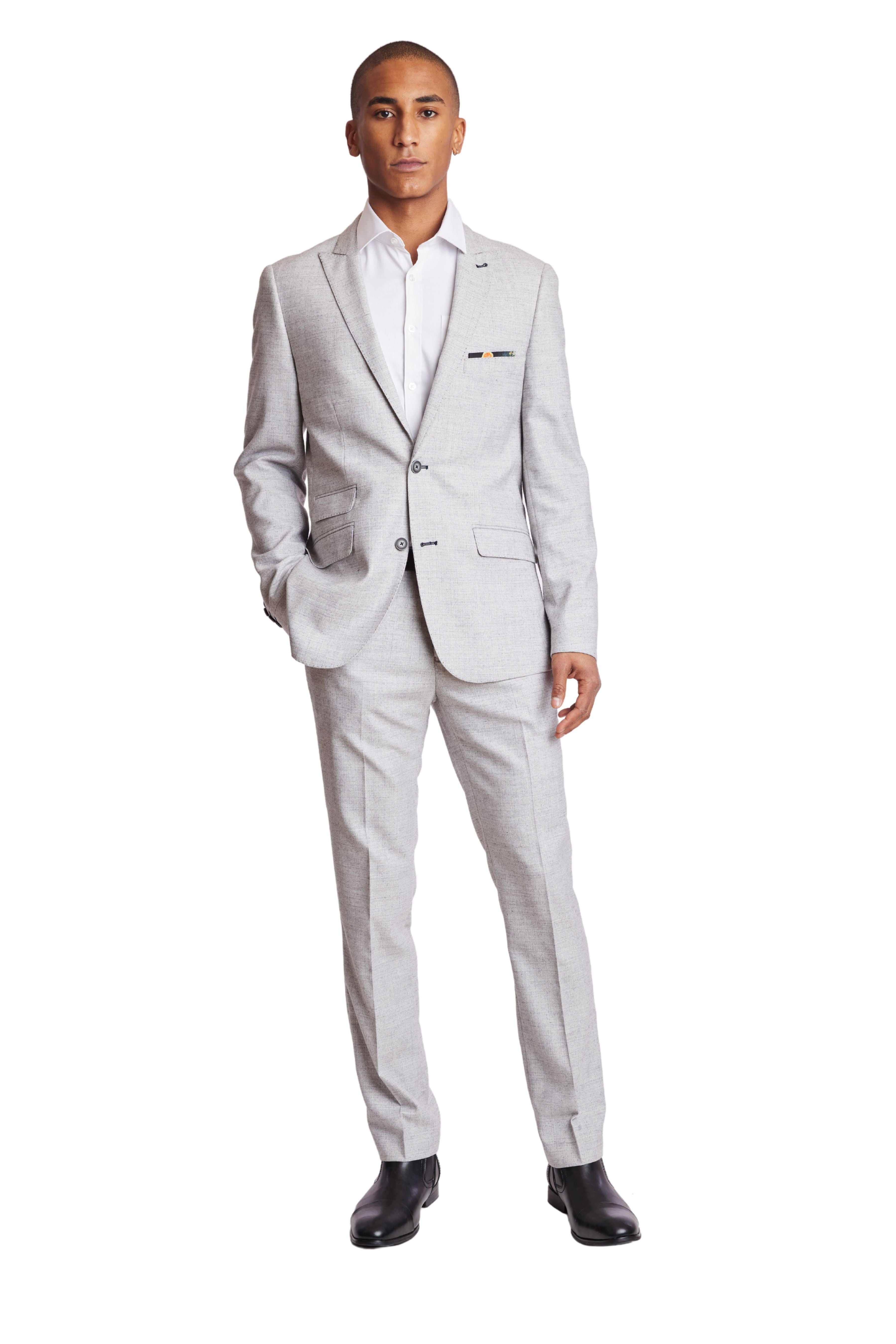 Ashton Peak Jacket - slim - Lt Winter Grey