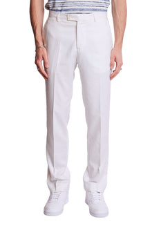  Downing Pants - slim - White Linen