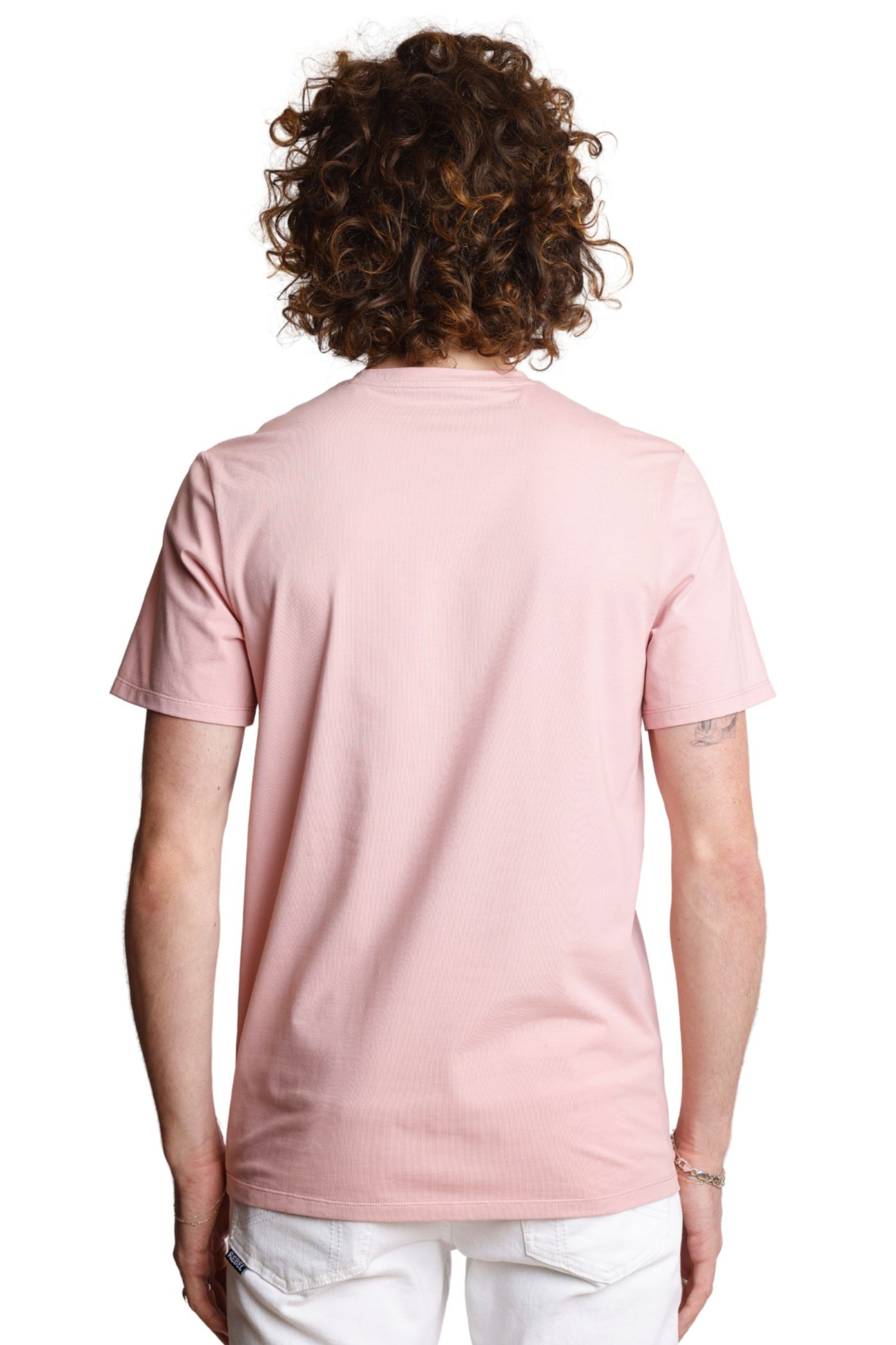 Lucas Crewneck T-Shirt - Dusty Pink