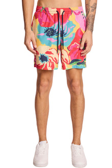  Gilligan Swim Trunks - Abstract Pop Multi