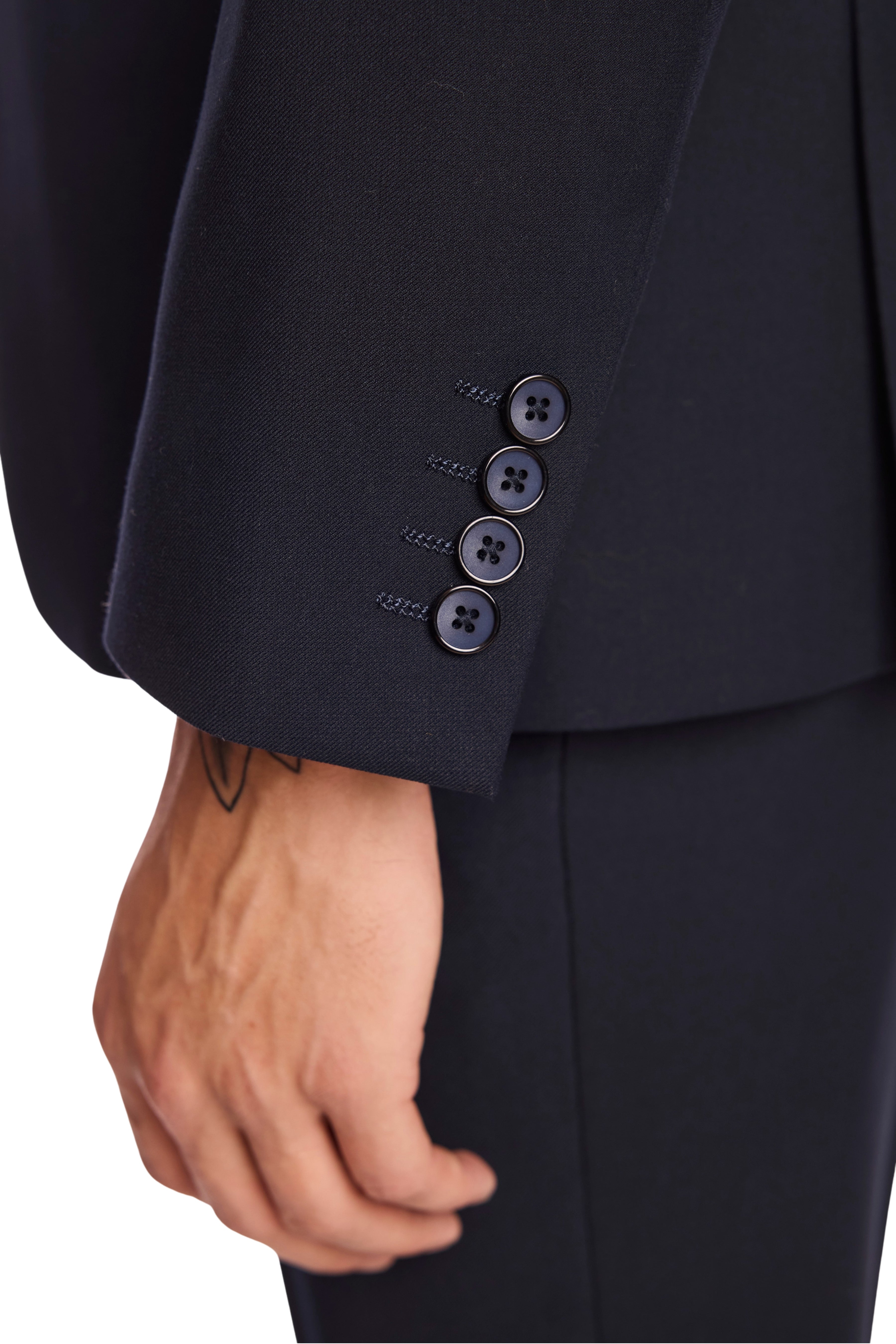 Dover Notch Jacket - slim - Navy Blues