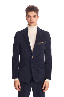  Dover Notch Jacket - slim - Deep Navy Cord