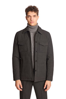  Quincy Quilted Jacket - Charcoal Grey