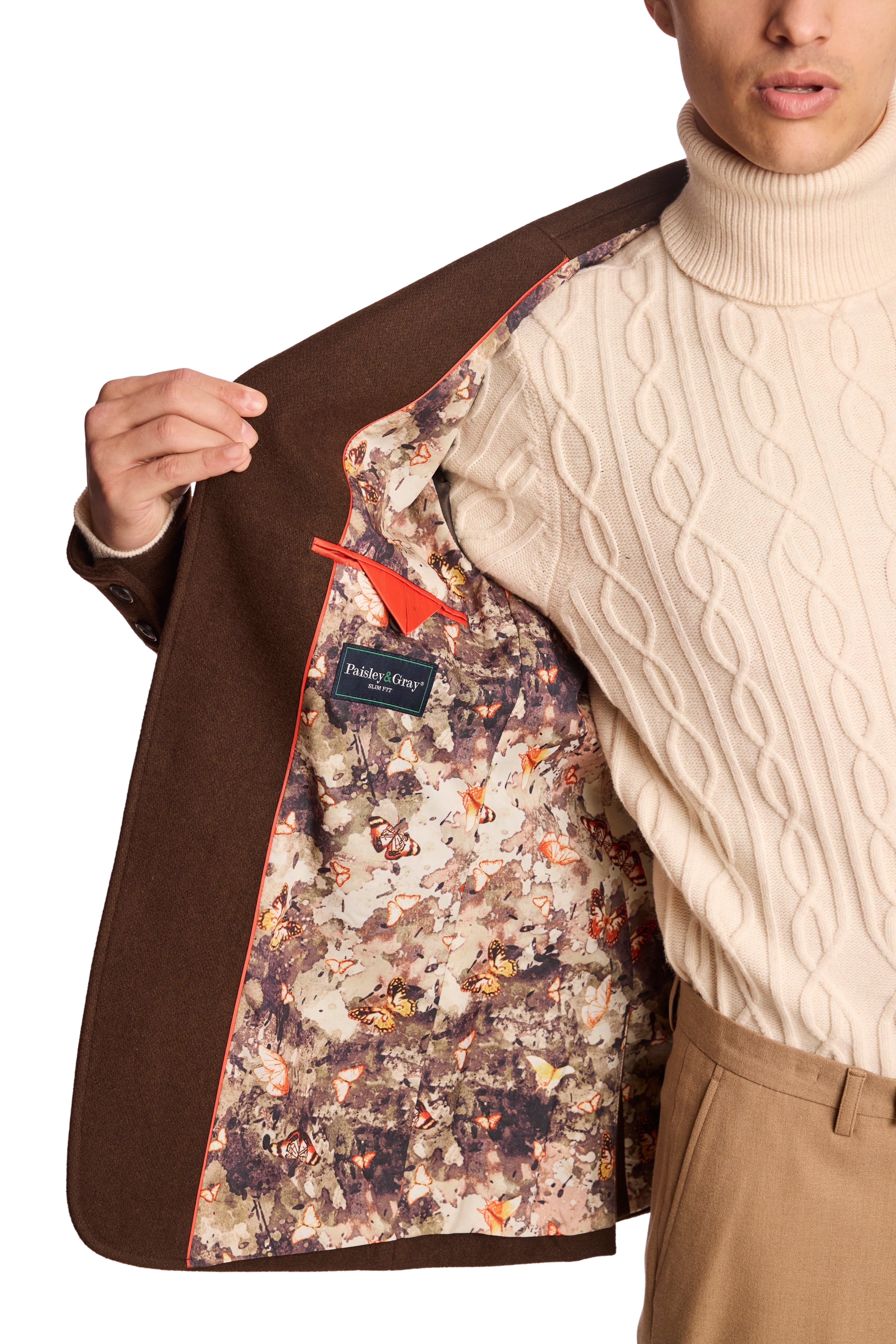 Utility Jacket - Chocolate Brown