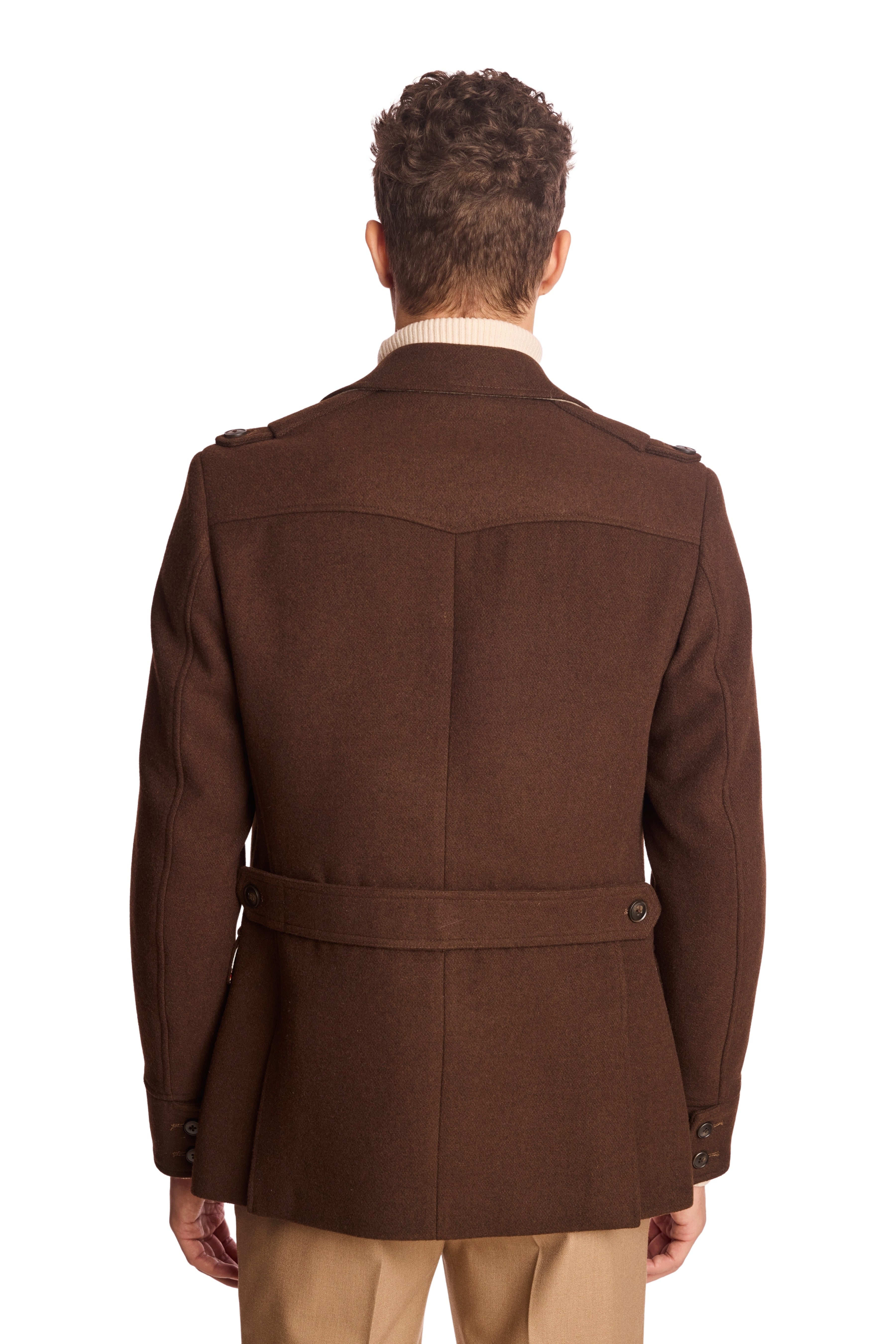 Utility Jacket - Chocolate Brown