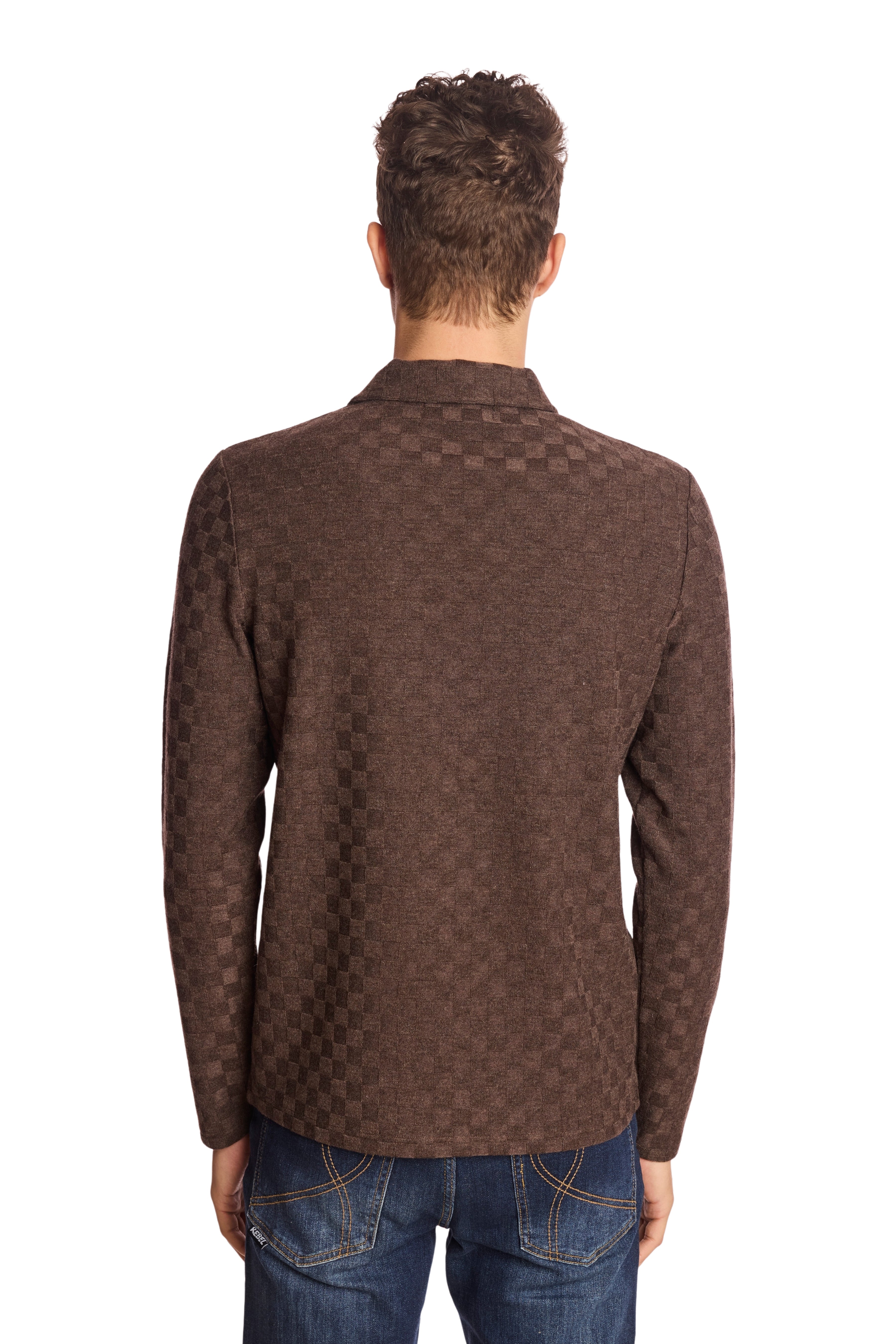 3-Button Polo - Chocolate Coffee