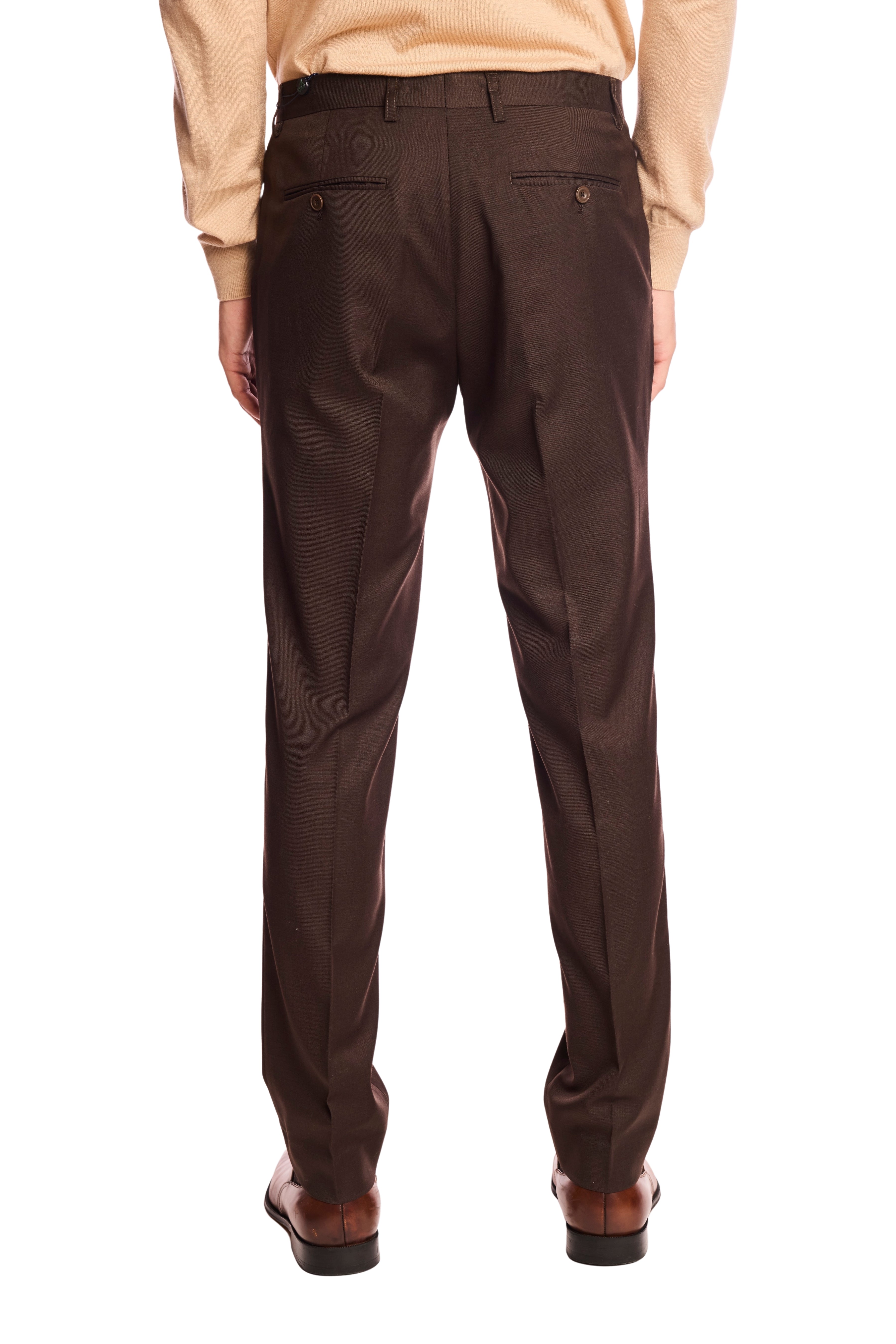 Downing pants - slim - Dark Chocolate