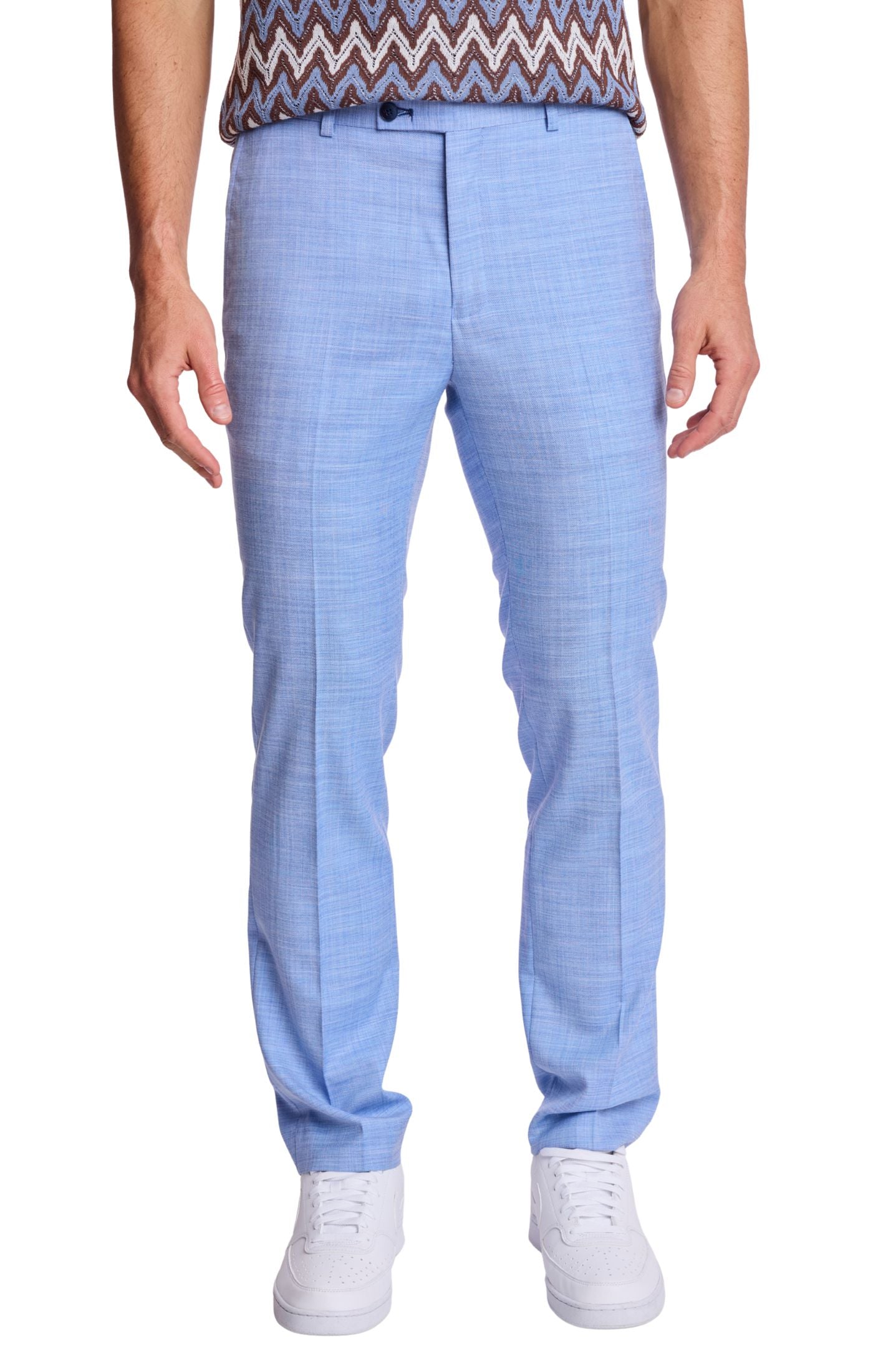 Downing Pants - slim - Blue Ice Shark