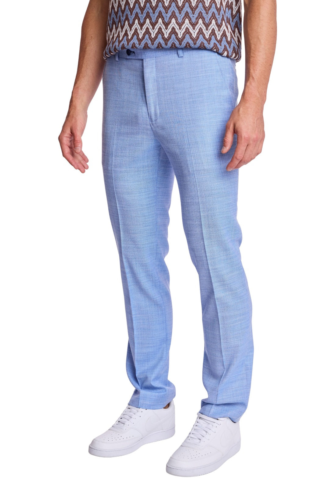 Downing Pants - slim - Blue Ice Shark