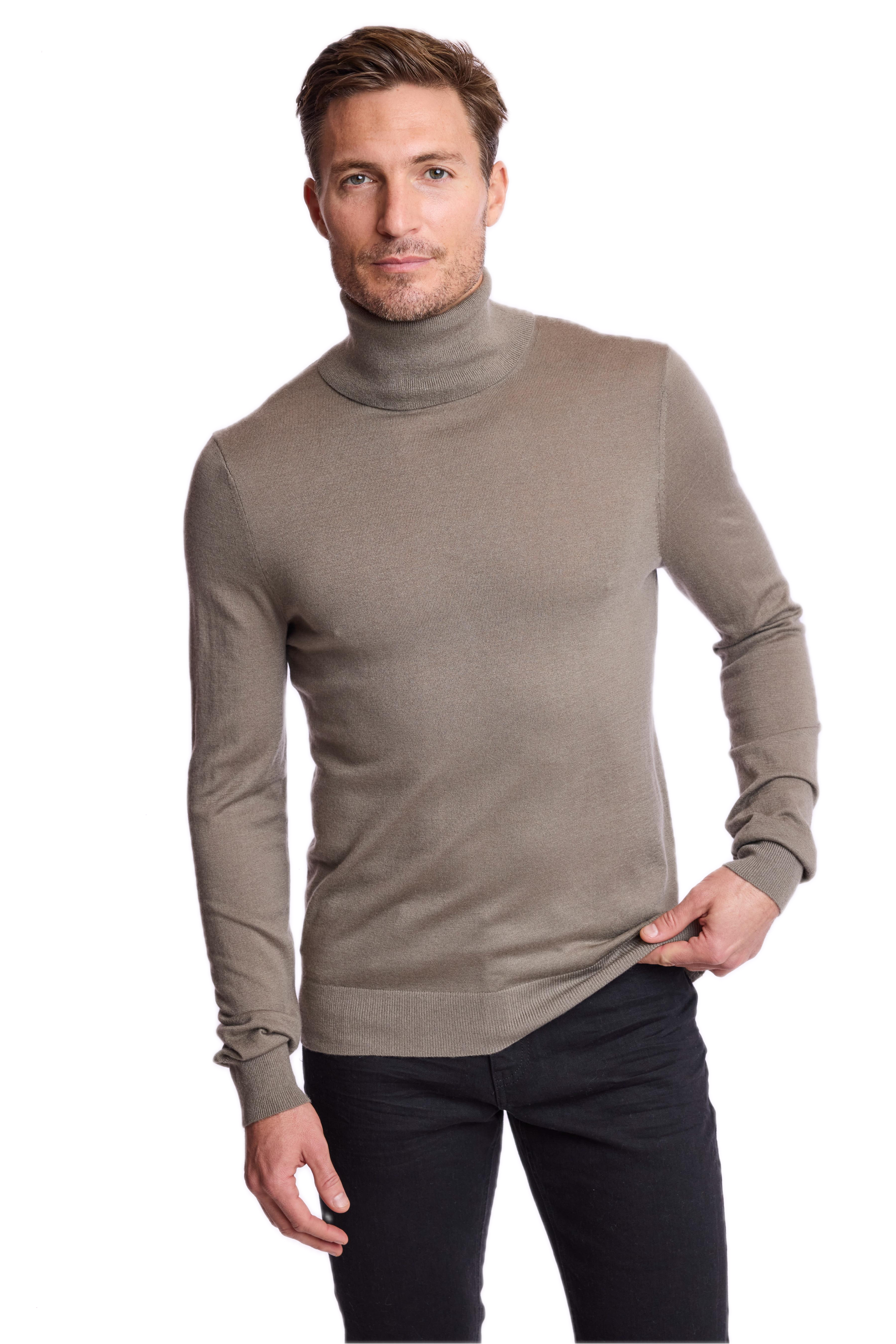 Luxe Fine Gauge Turtleneck - Sage
