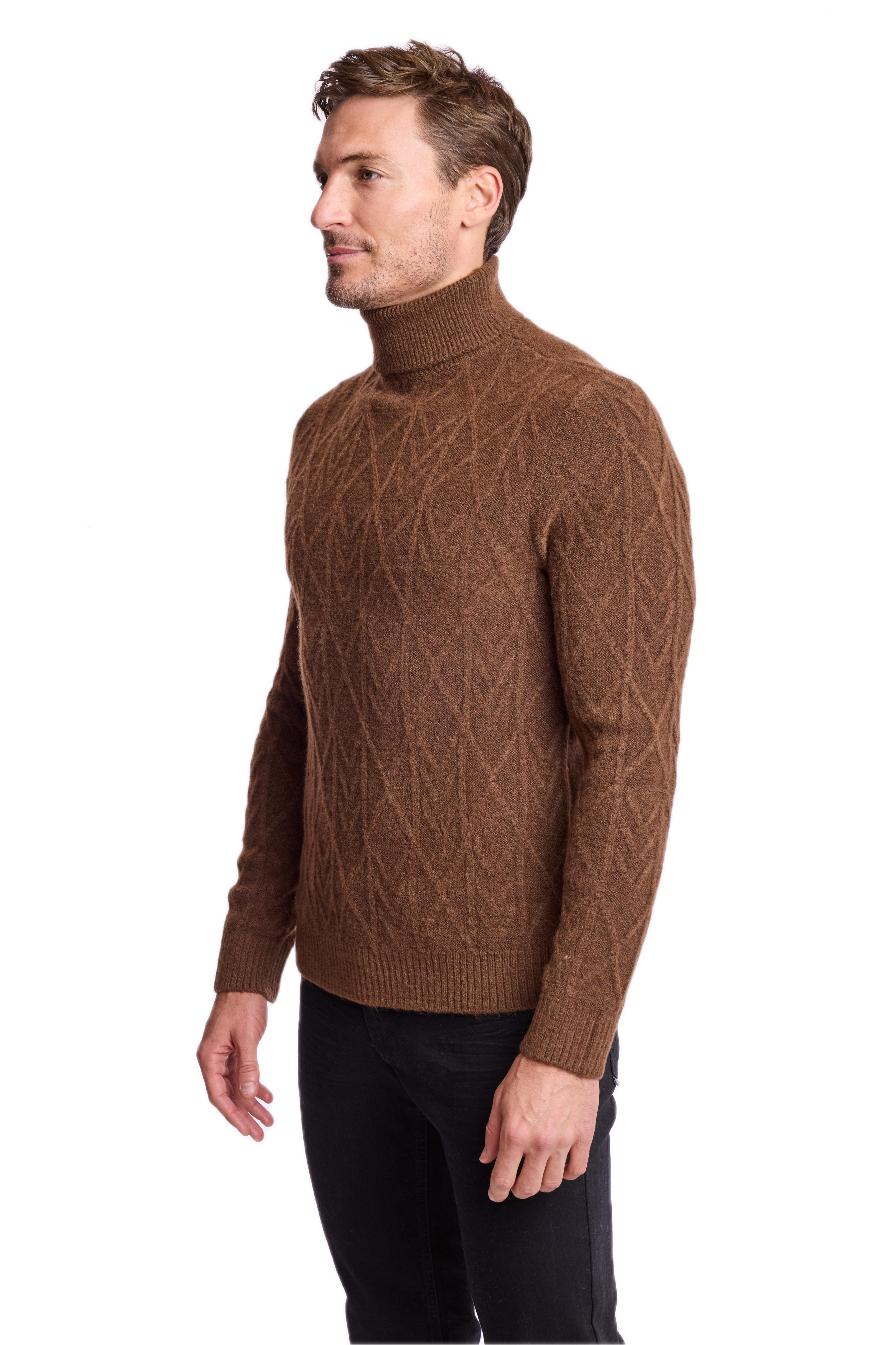 Chunky Turtleneck - Hershey Brown