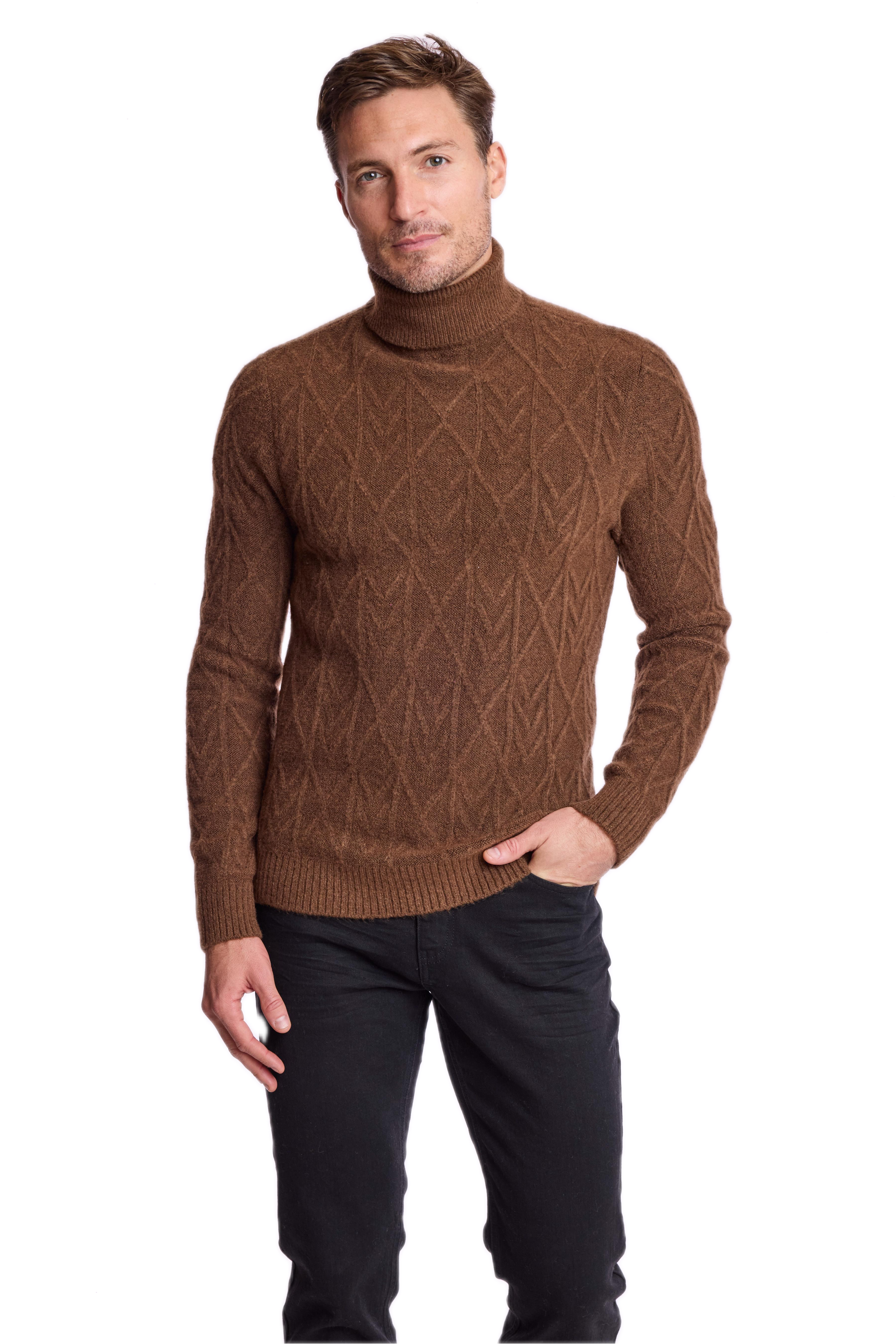 Chunky Turtleneck - Hershey Brown