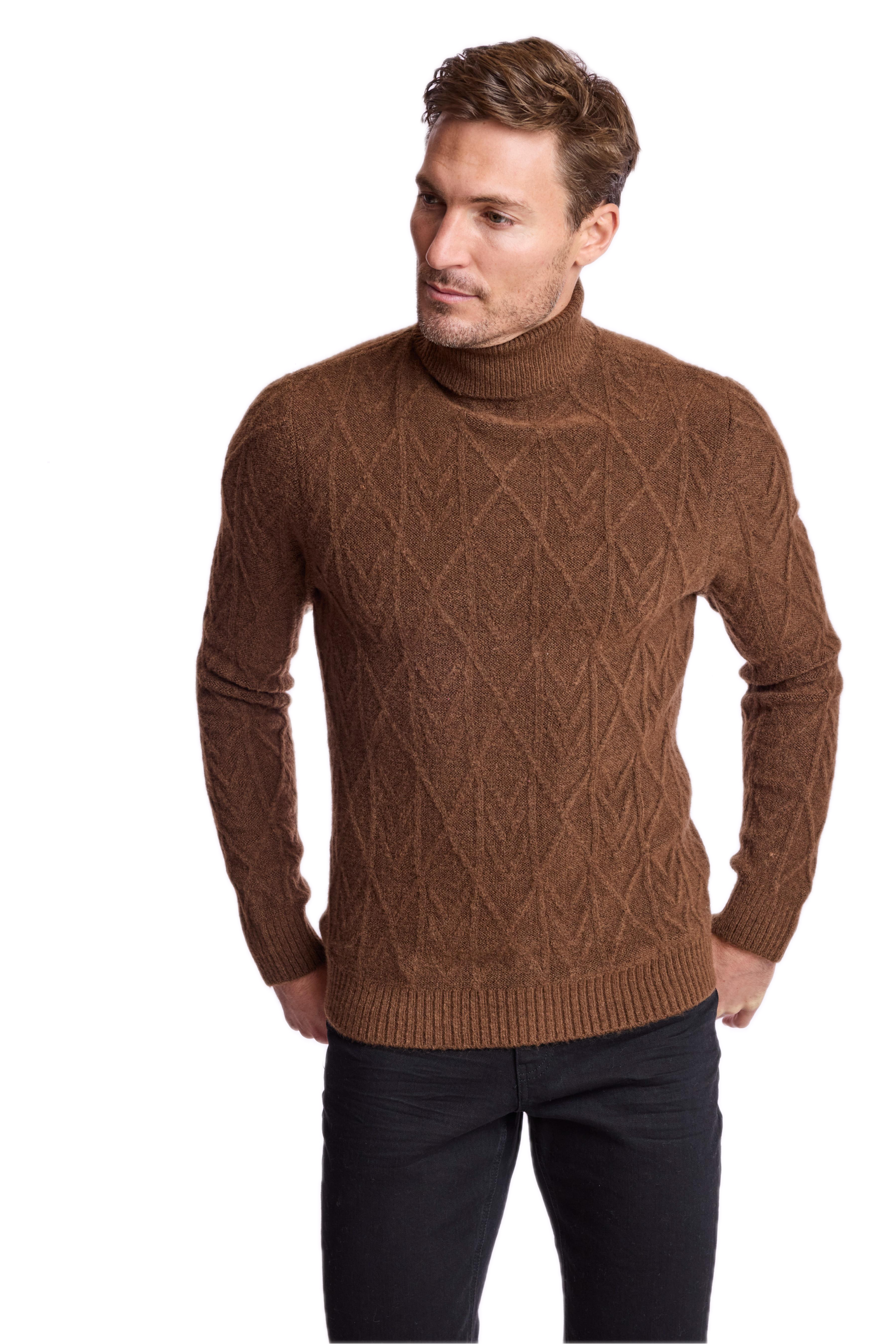 Chunky Turtleneck - Hershey Brown