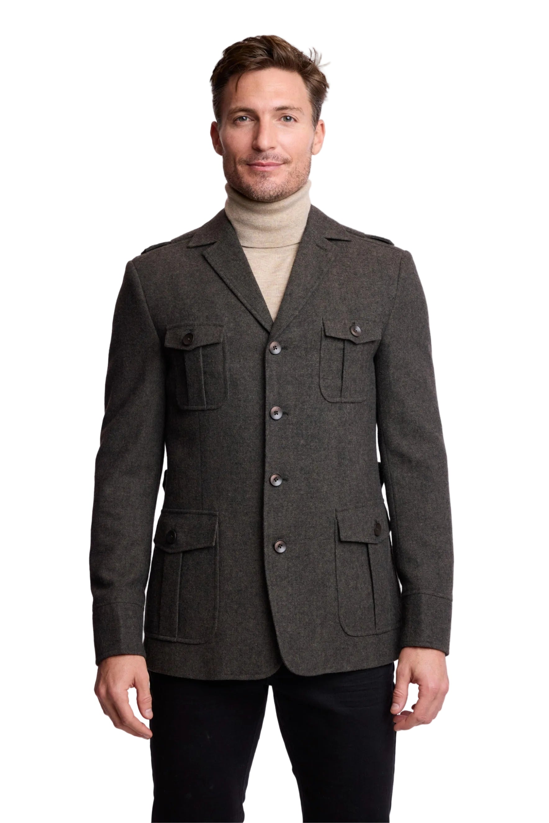 Utility Jacket - Olive Tweed