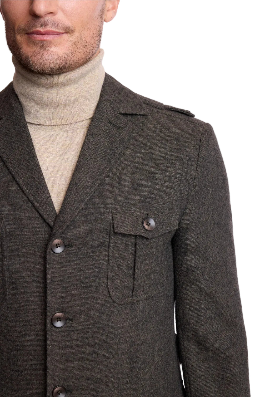 Utility Jacket - Olive Tweed