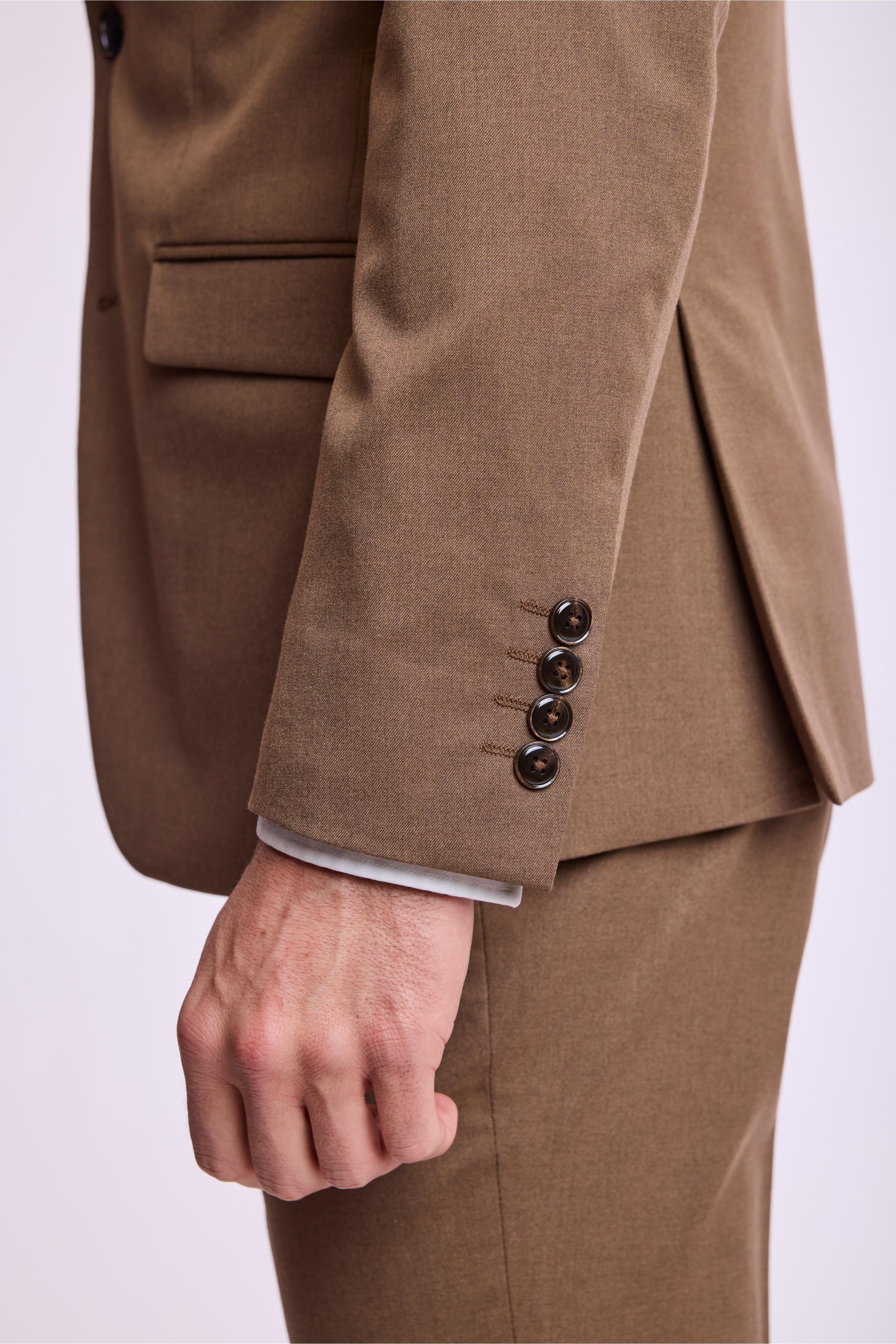 Ashton Peak Jacket - slim - Dark Camel