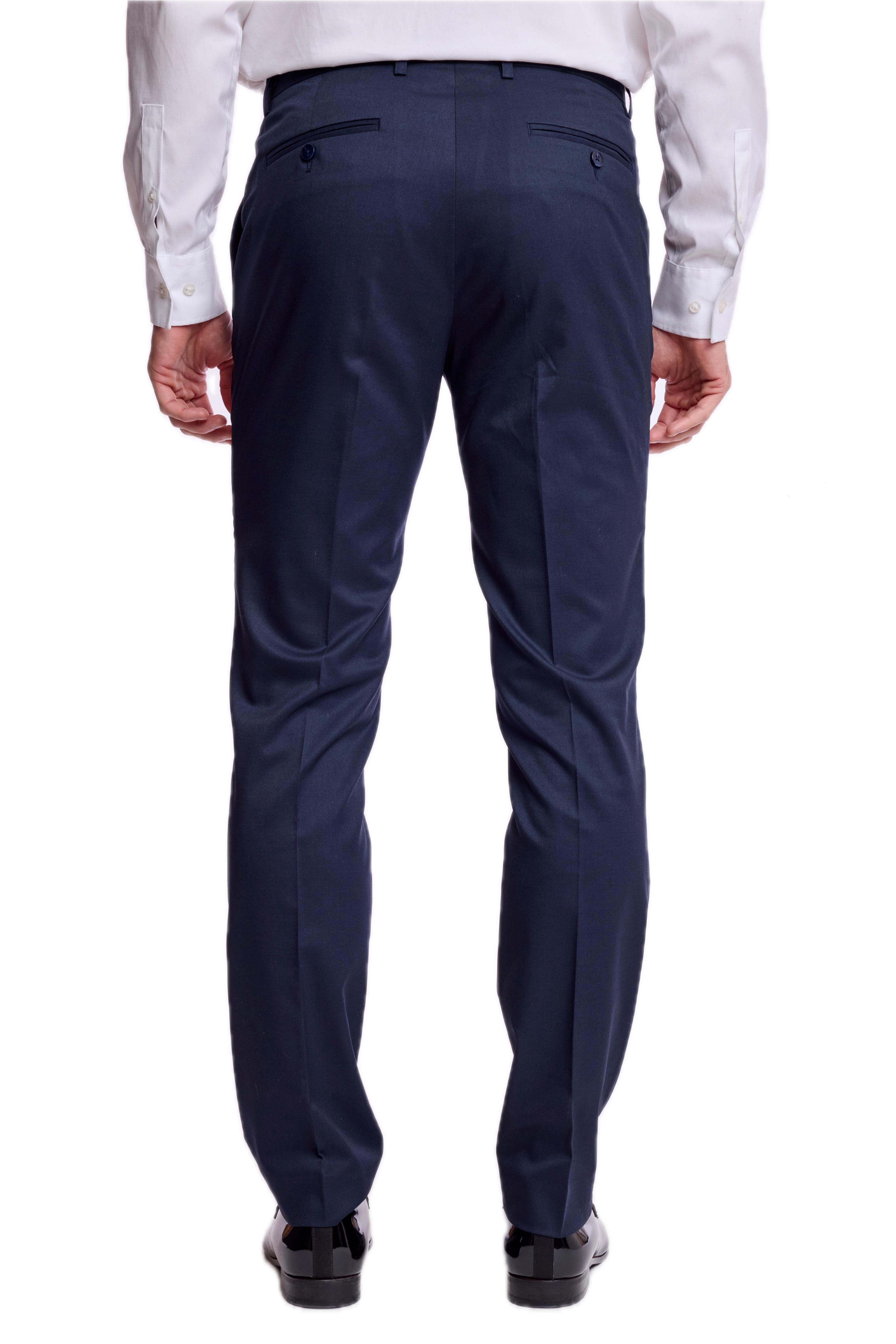 Downing Pants - slim - Solid Navy