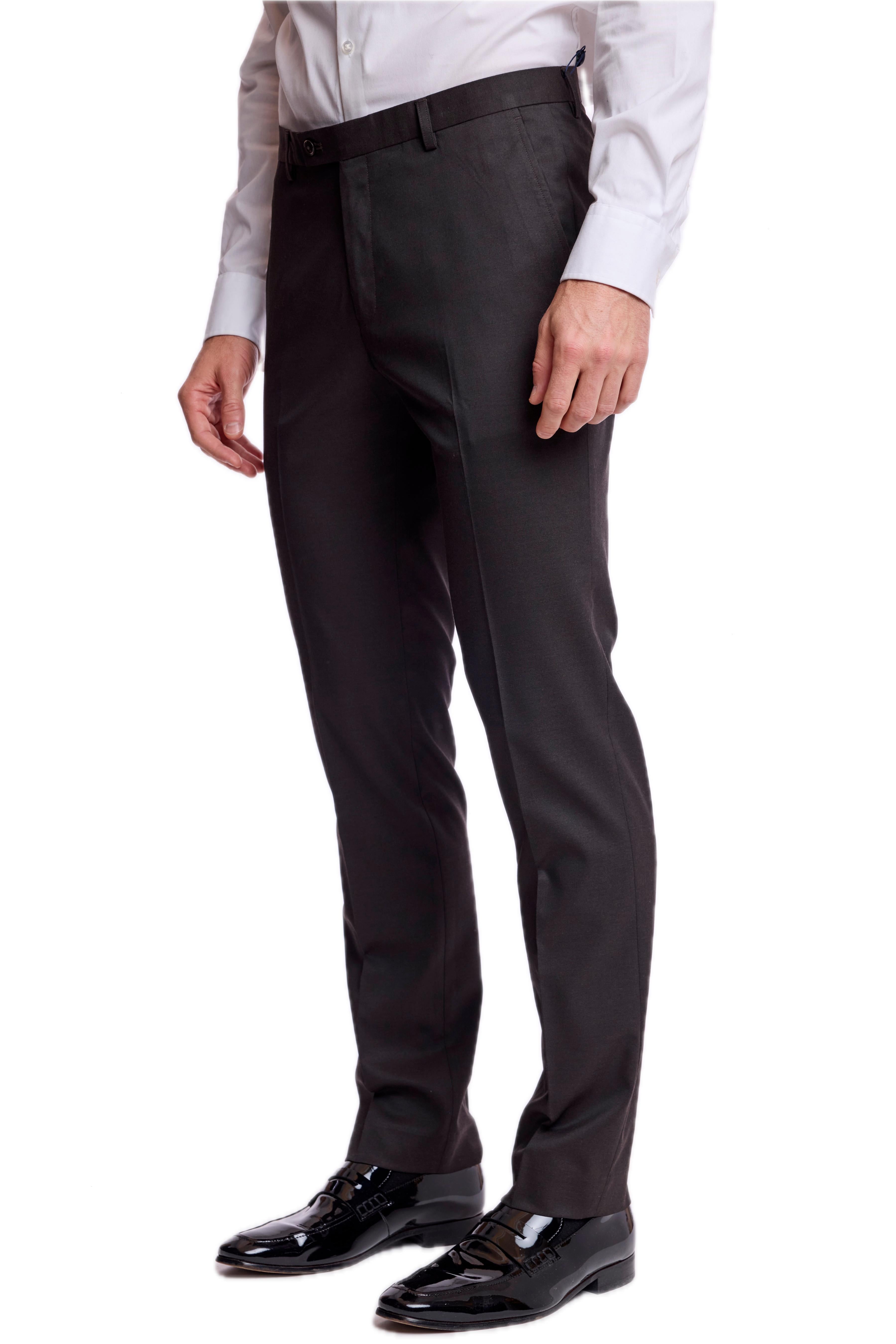 Downing Pants - slim - Dark Chocolate