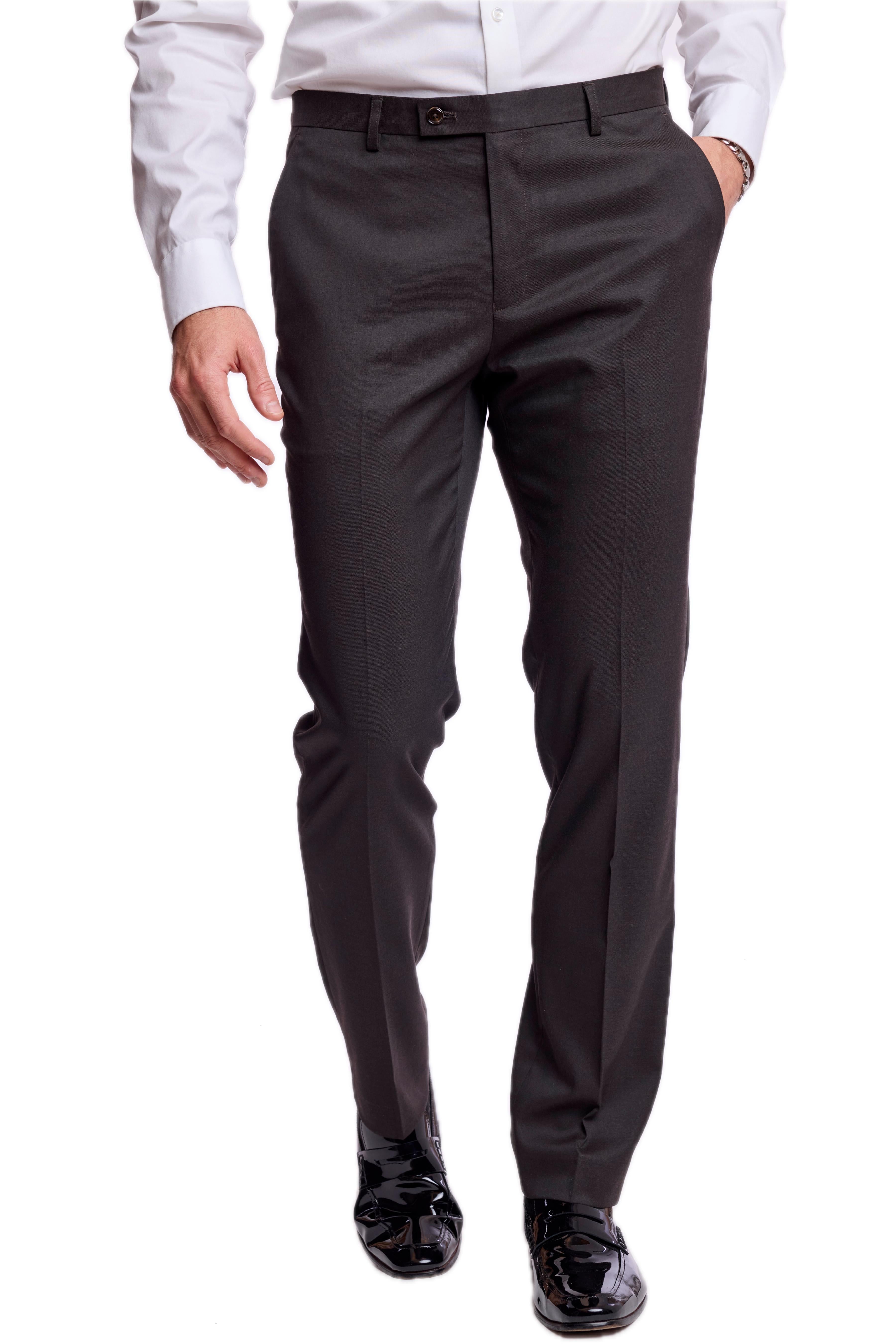 Downing Pants - slim - Dark Chocolate