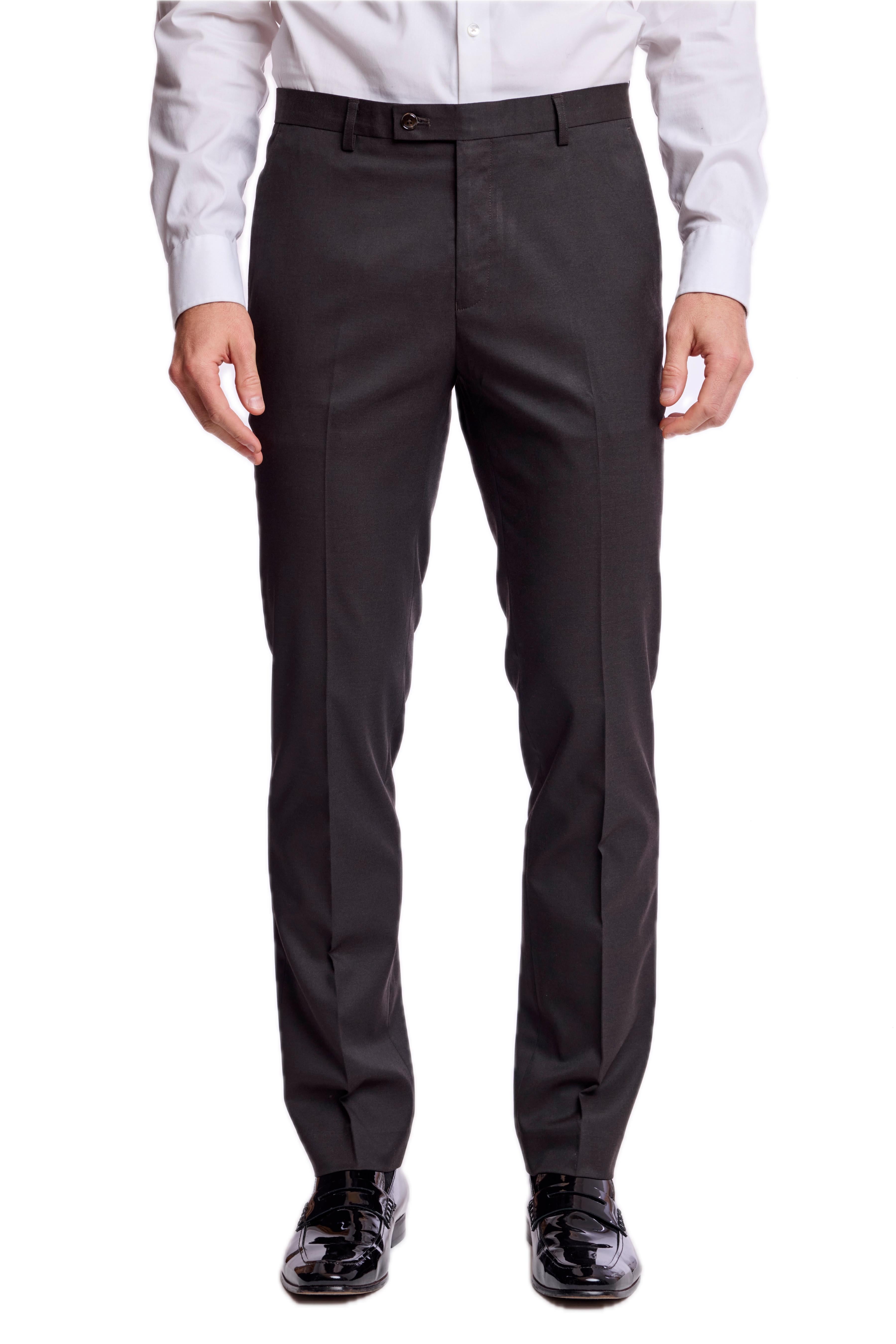 Downing Pants - slim - Dark Chocolate
