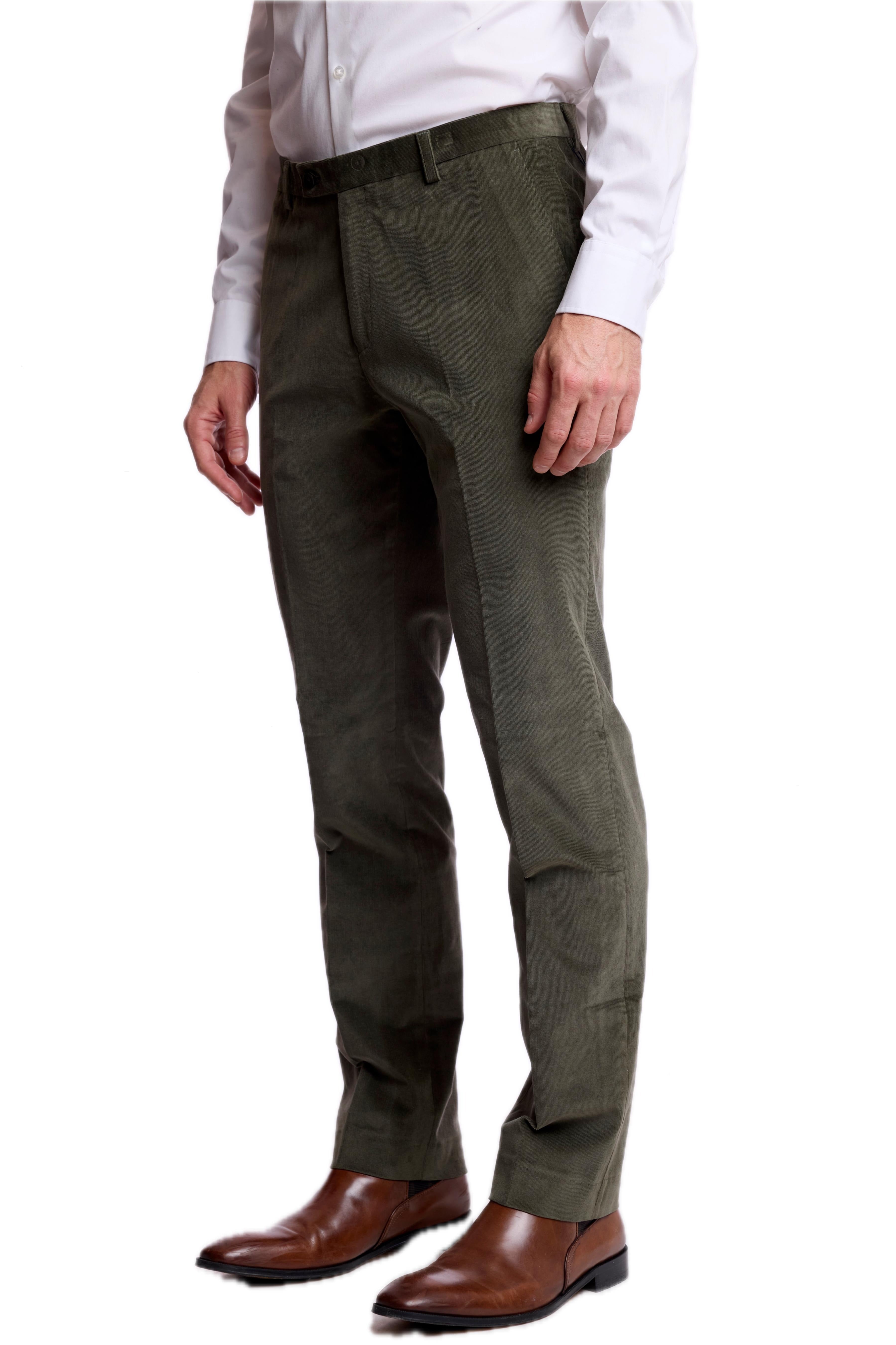 Downing Pants - slim - Dark Sage