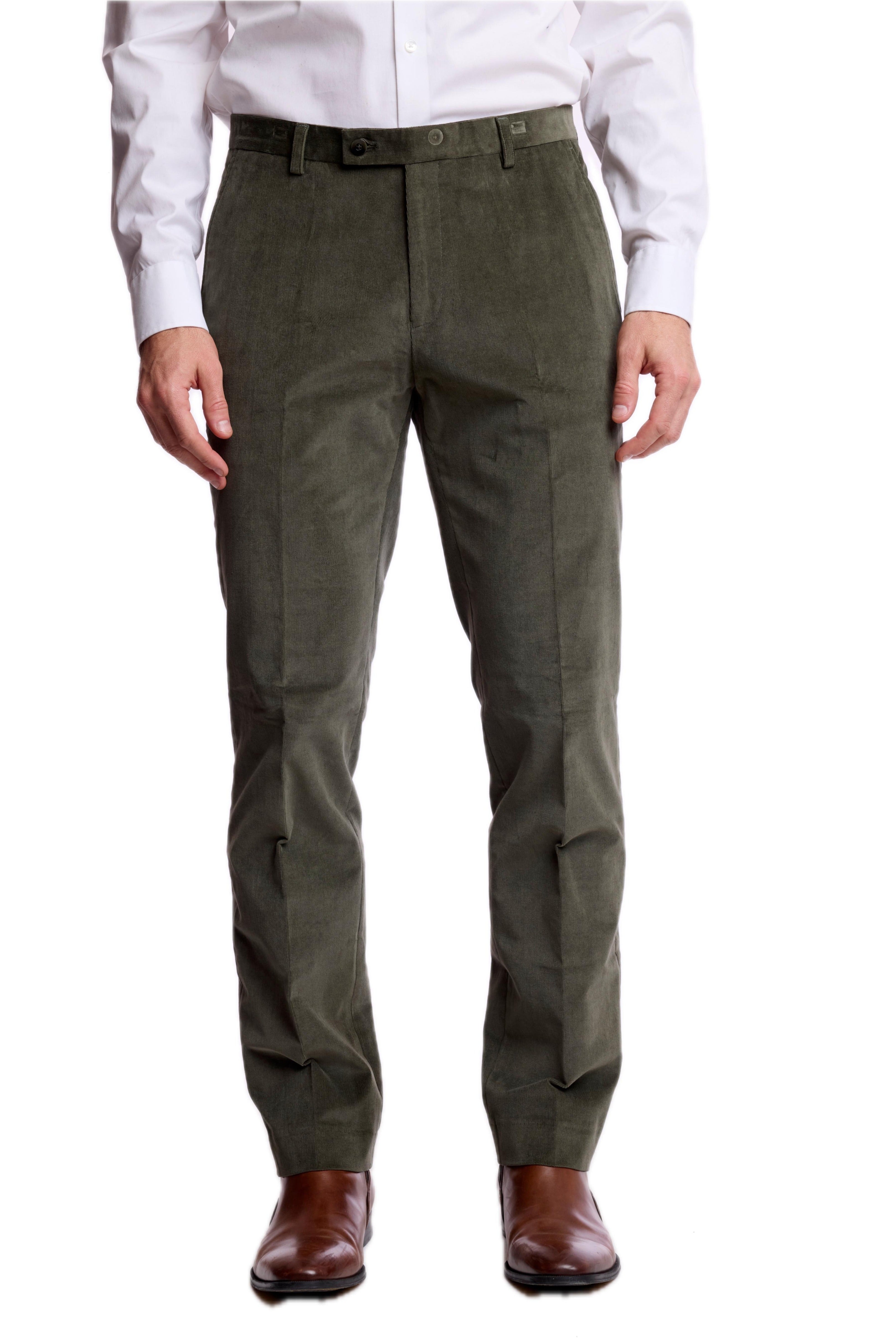 Downing Pants - slim - Dark Sage