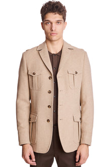  Utility Jacket - Light Tan