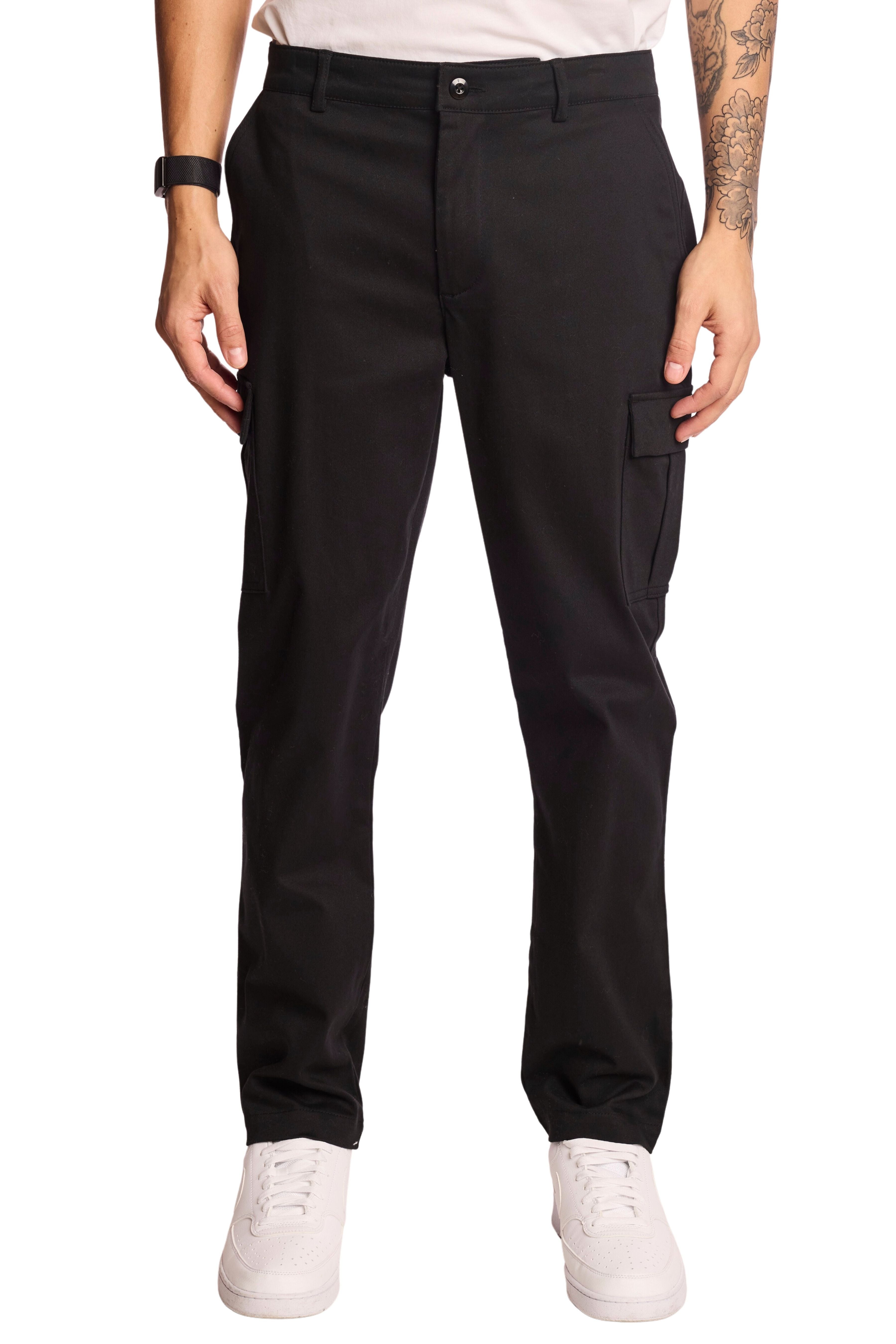 Cargo Pants - slim - Black