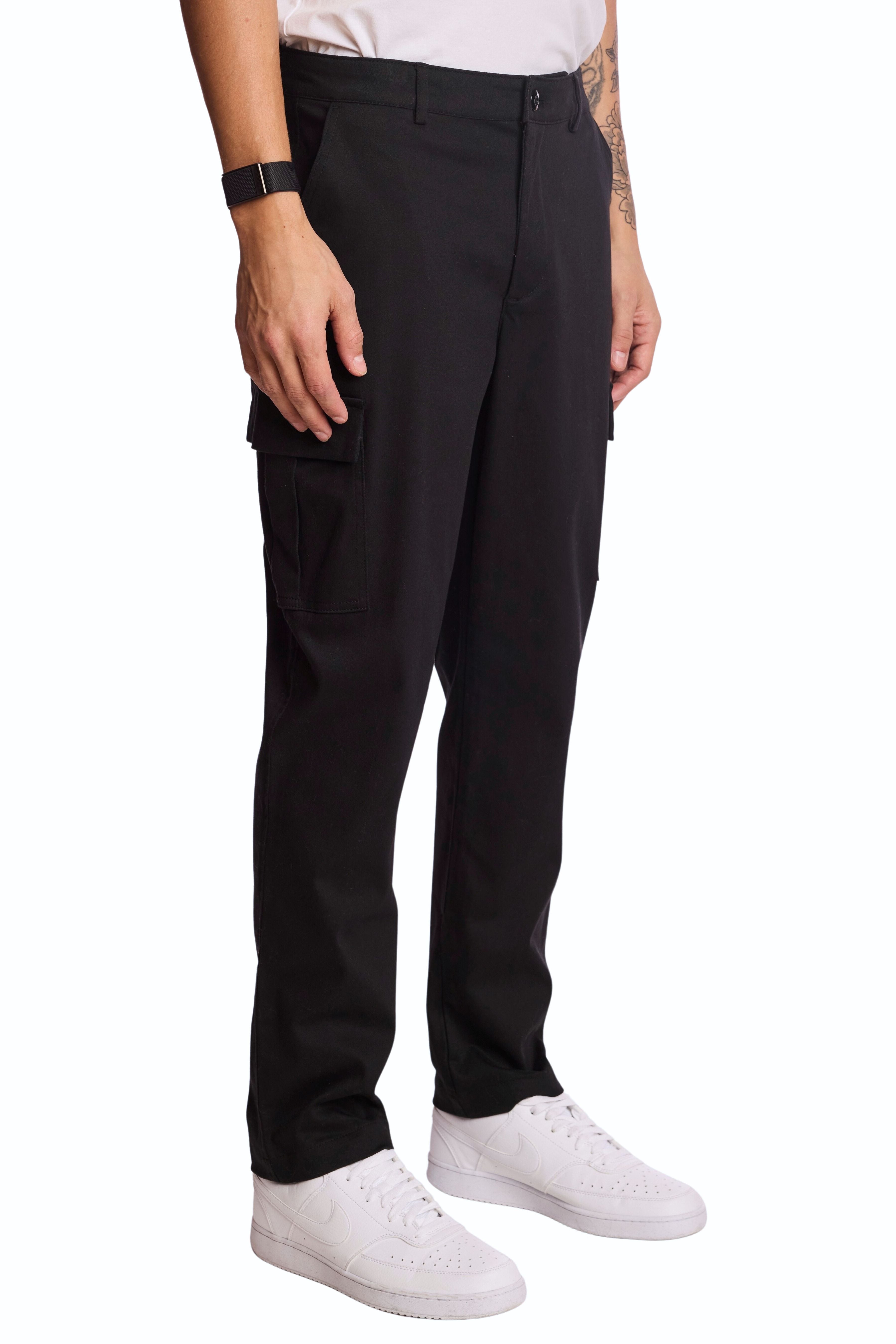 Cargo Pants - slim - Black