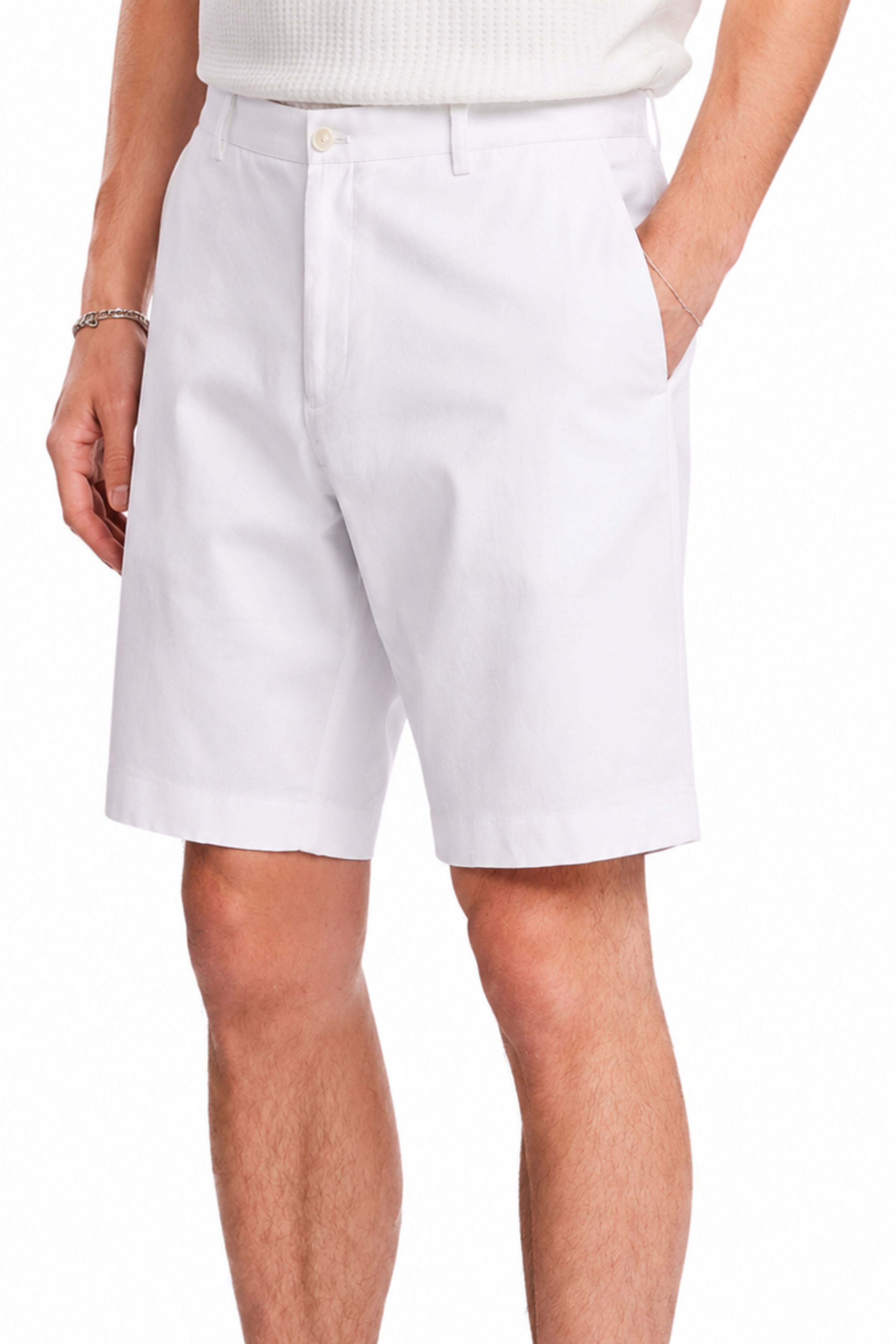Felix Shorts - slim - White Linen