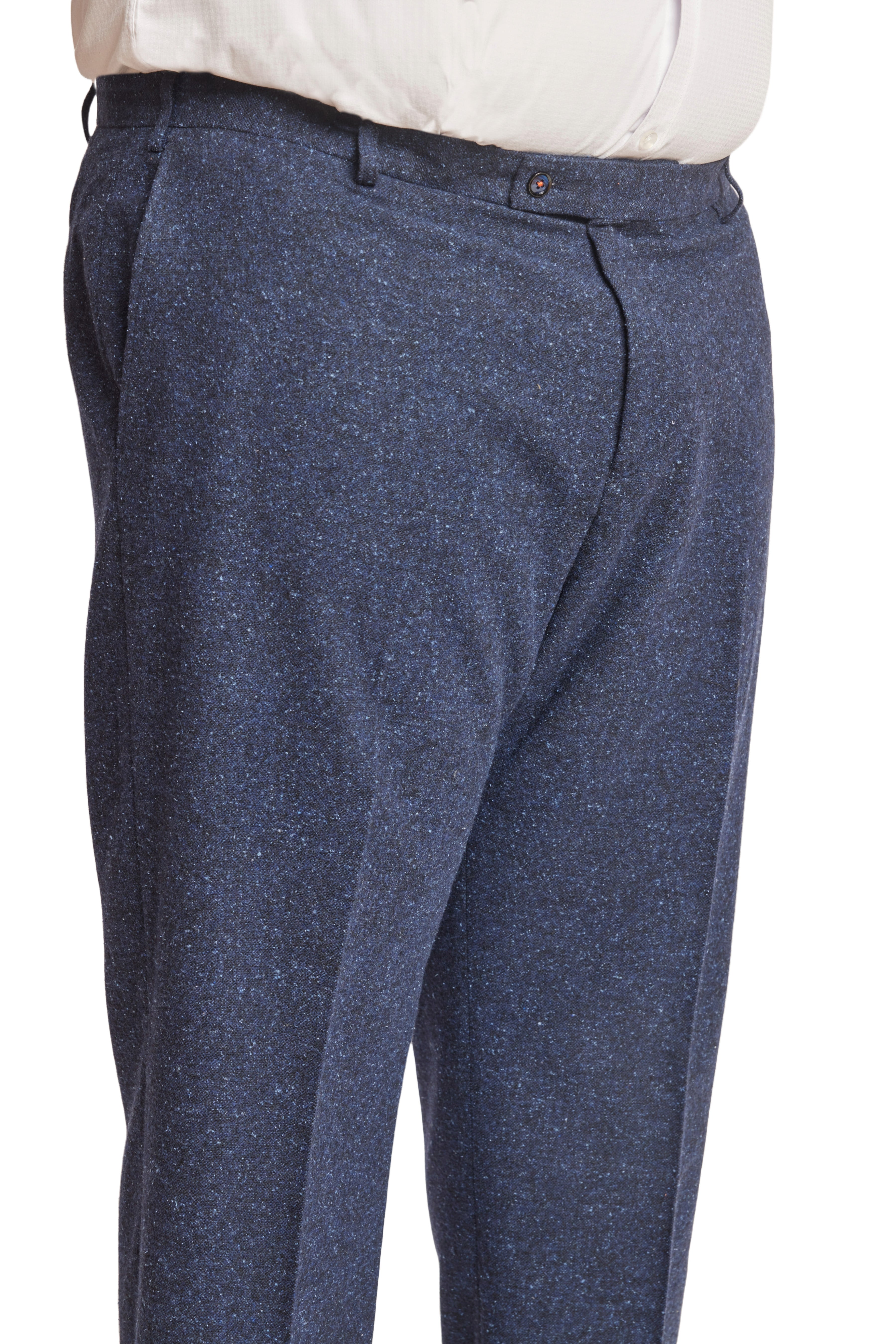 Big & Tall Downing Pants - Blue Speckle