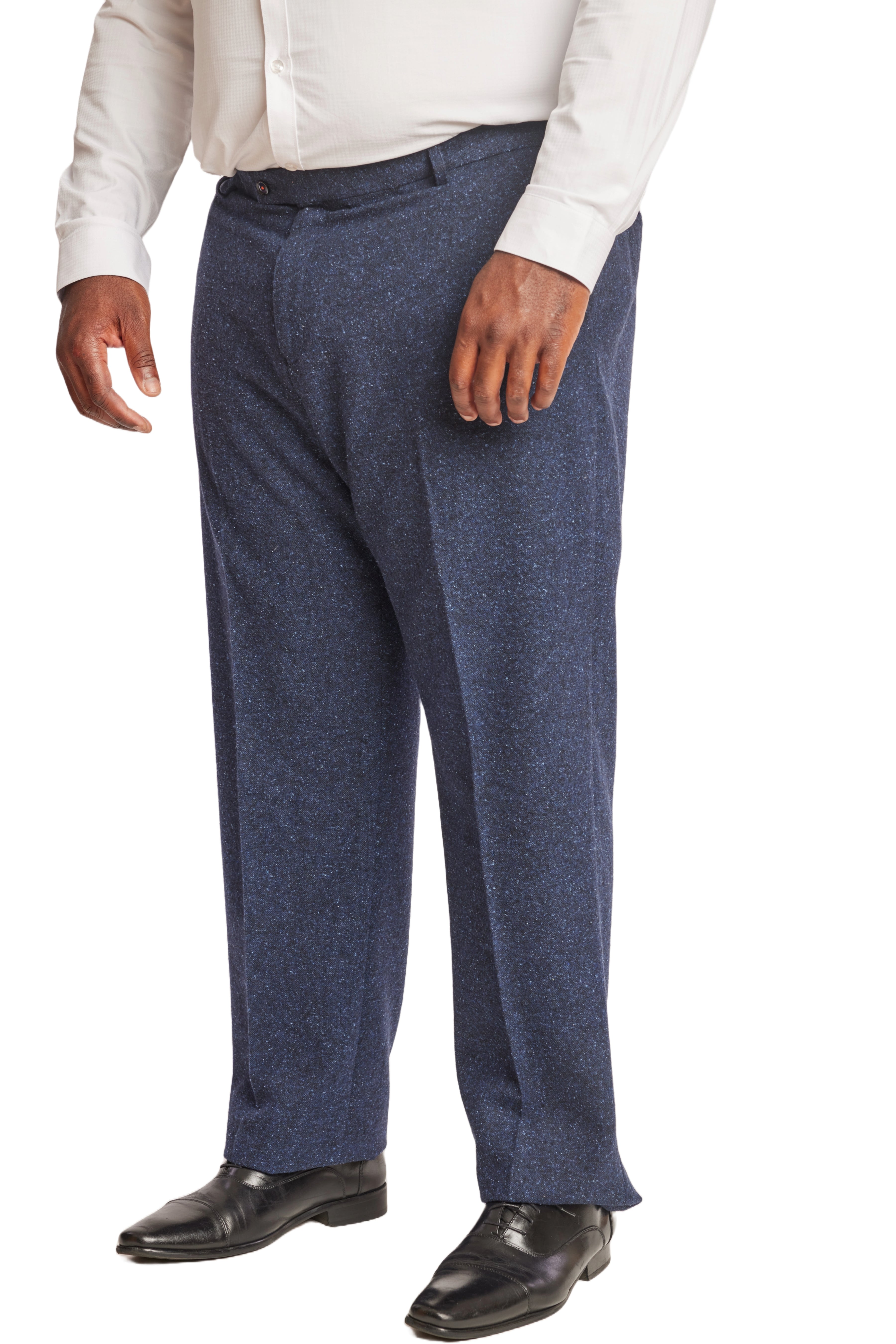 Big & Tall Downing Pants - Blue Speckle