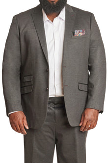  Big & Tall Ashton Peak Jacket - Charcoal Knit