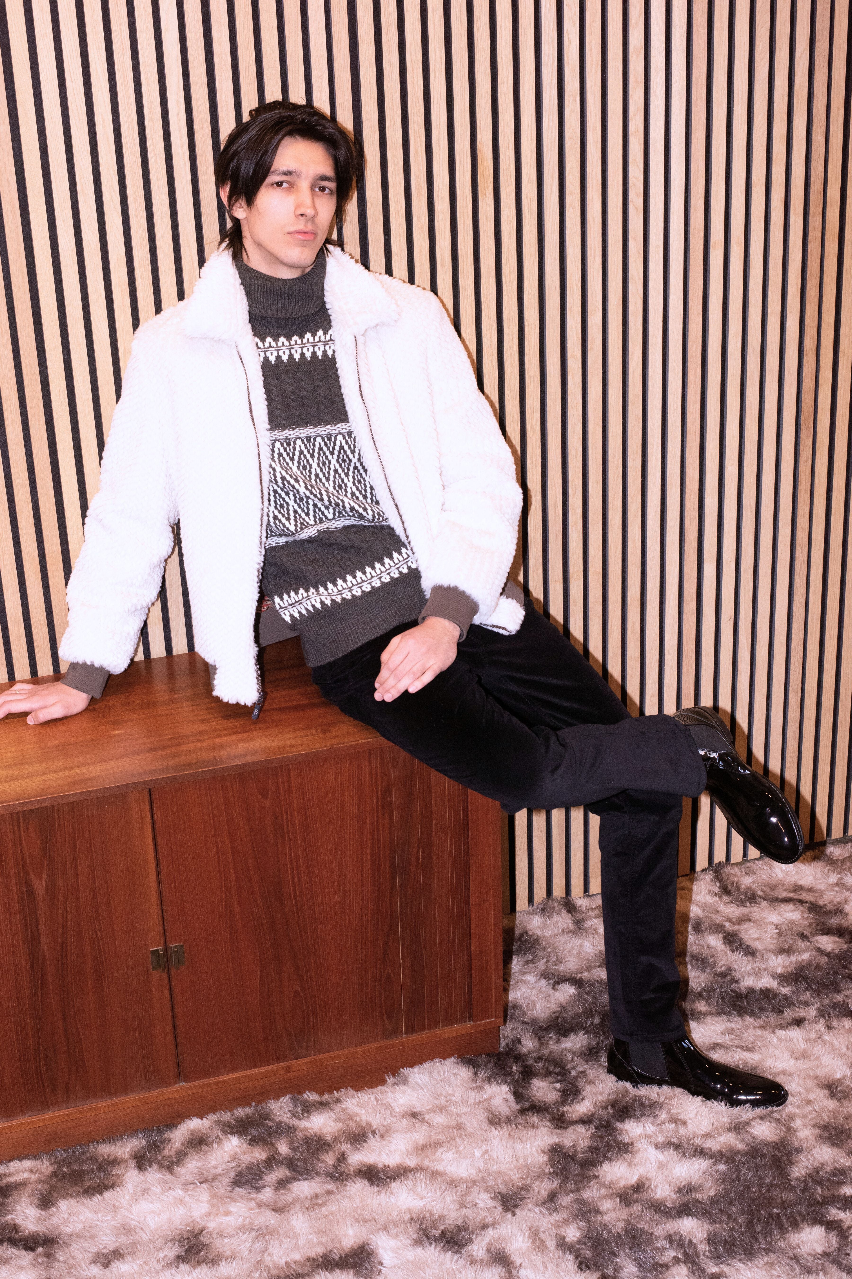 Dorian Bomber Jacket - Winter Fur