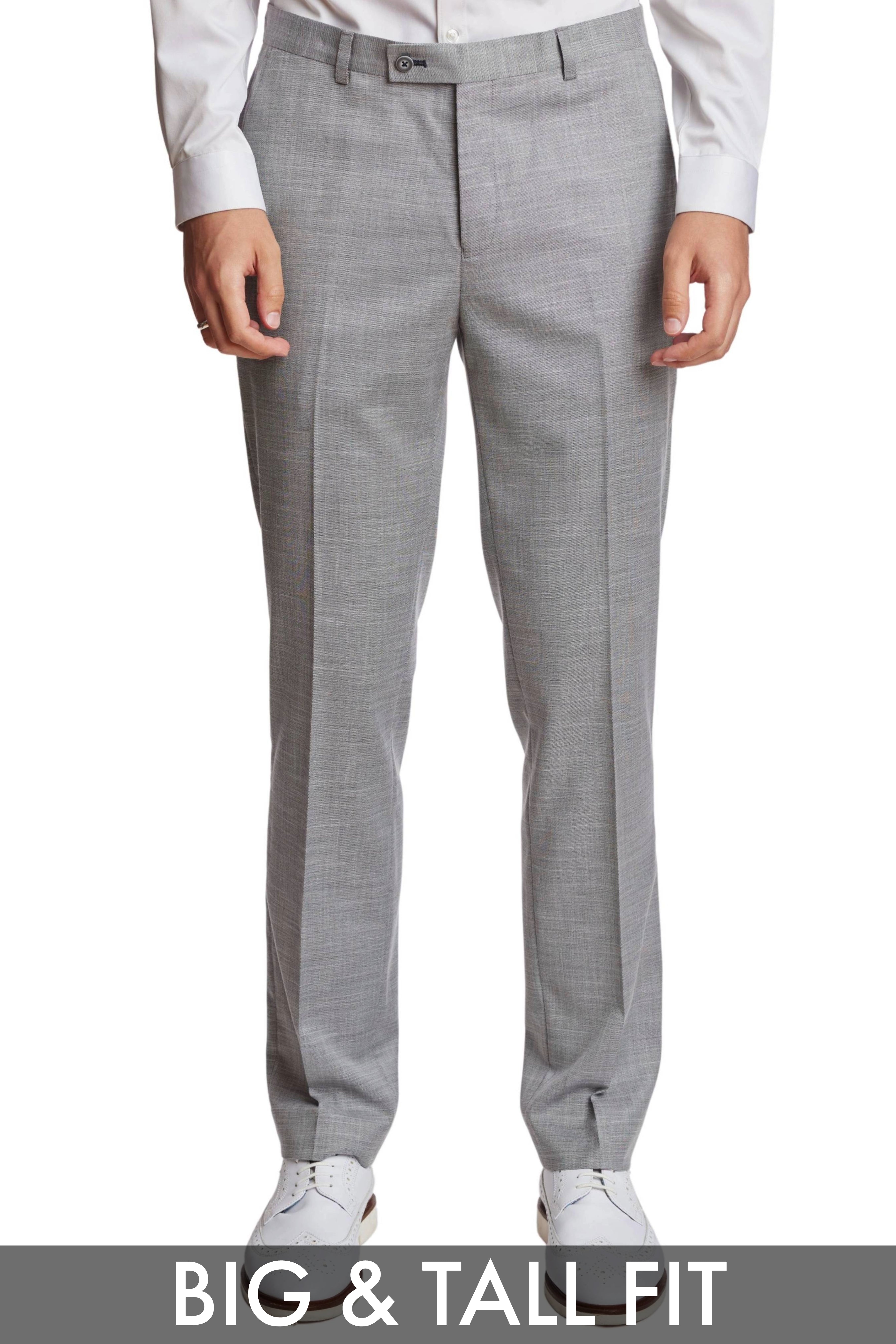 Big & Tall Downing Pants - Light Grey Shark